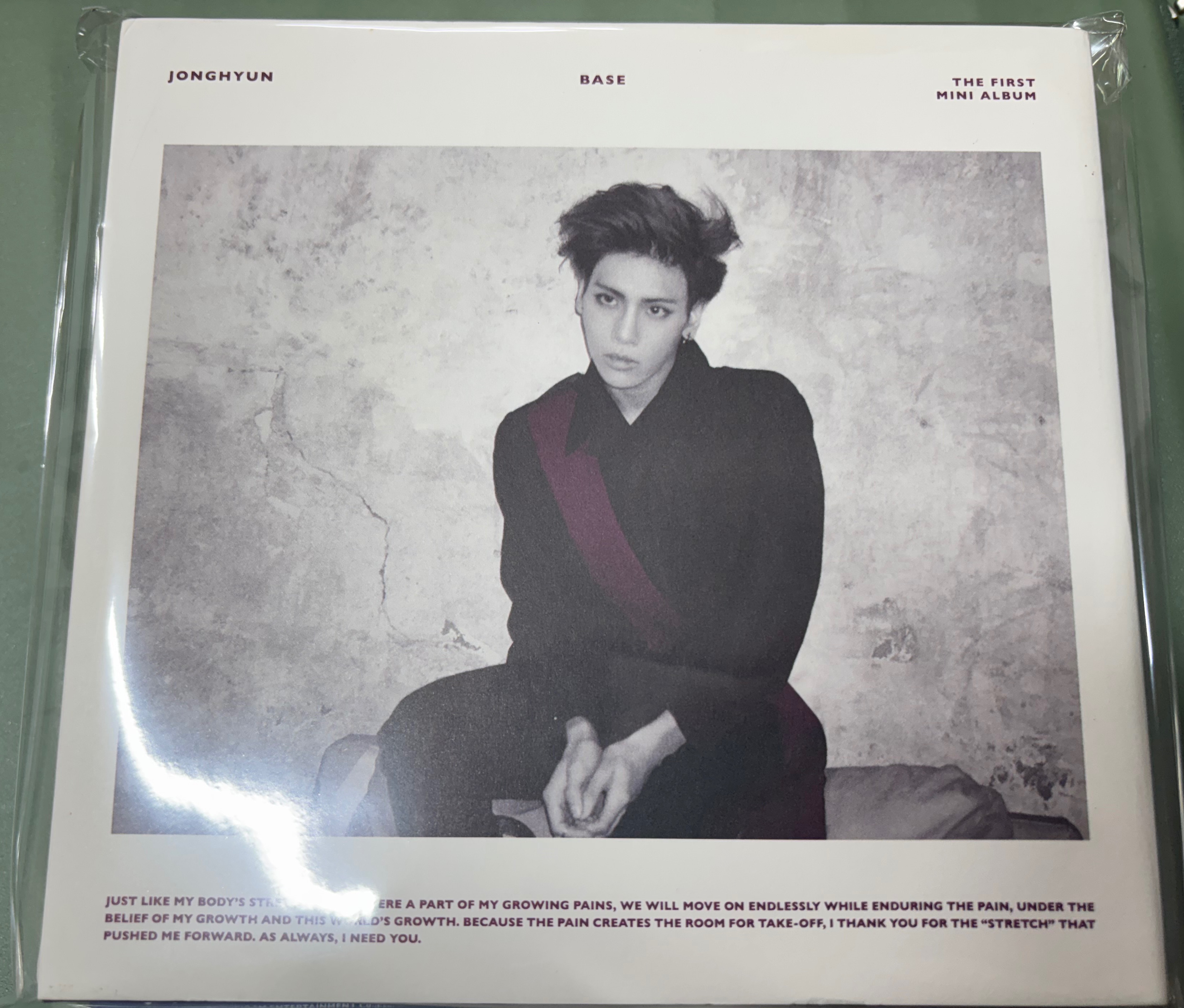 鐘鉉 Base專輯 綠白版已拆無卡