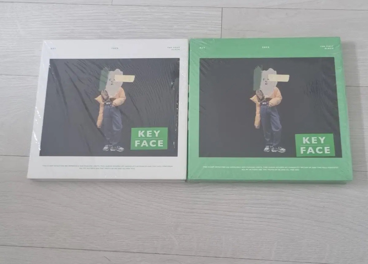 *預購*KEY FACE專輯 綠白 未拆 12月底出貨🚚