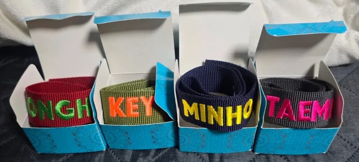 2017年日本FIVE演唱會姓名條