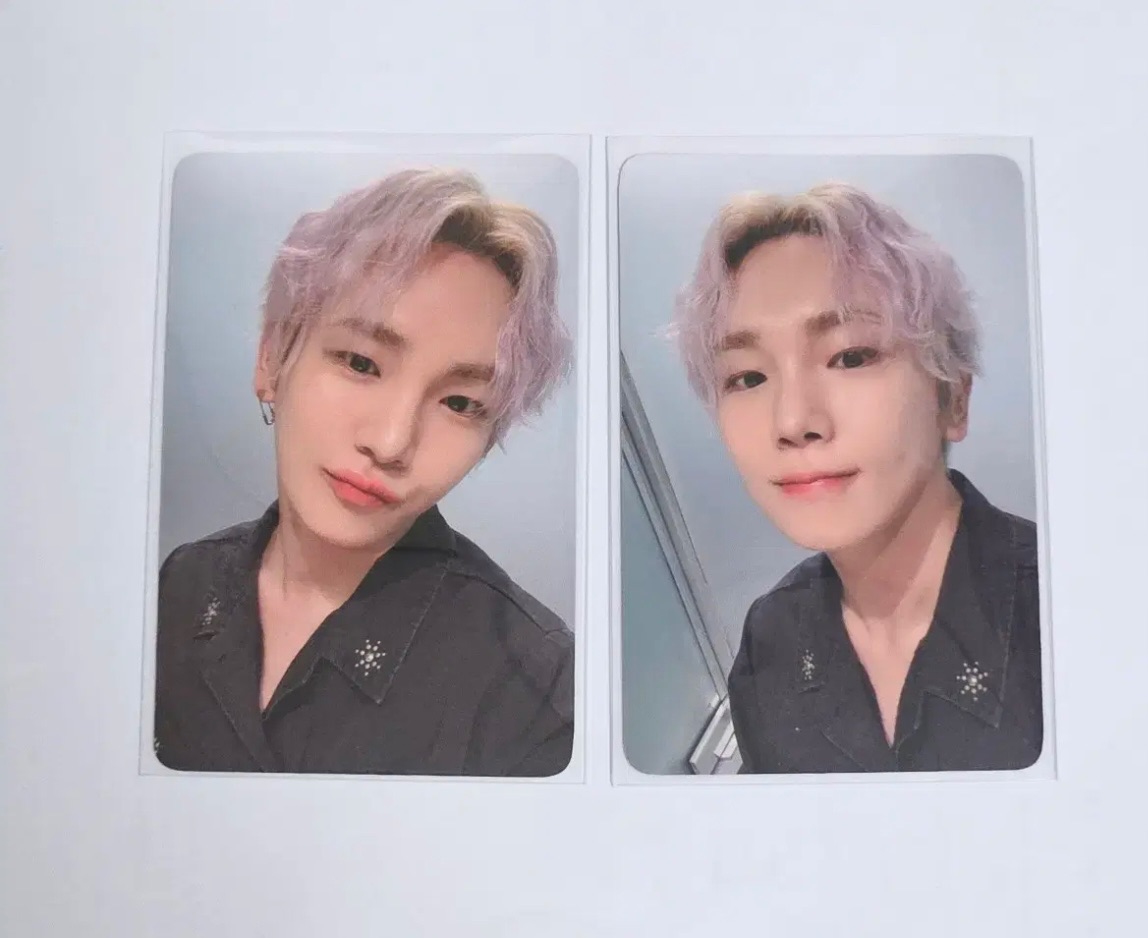 KEY 簽售小卡2張一組（銀髮版本）