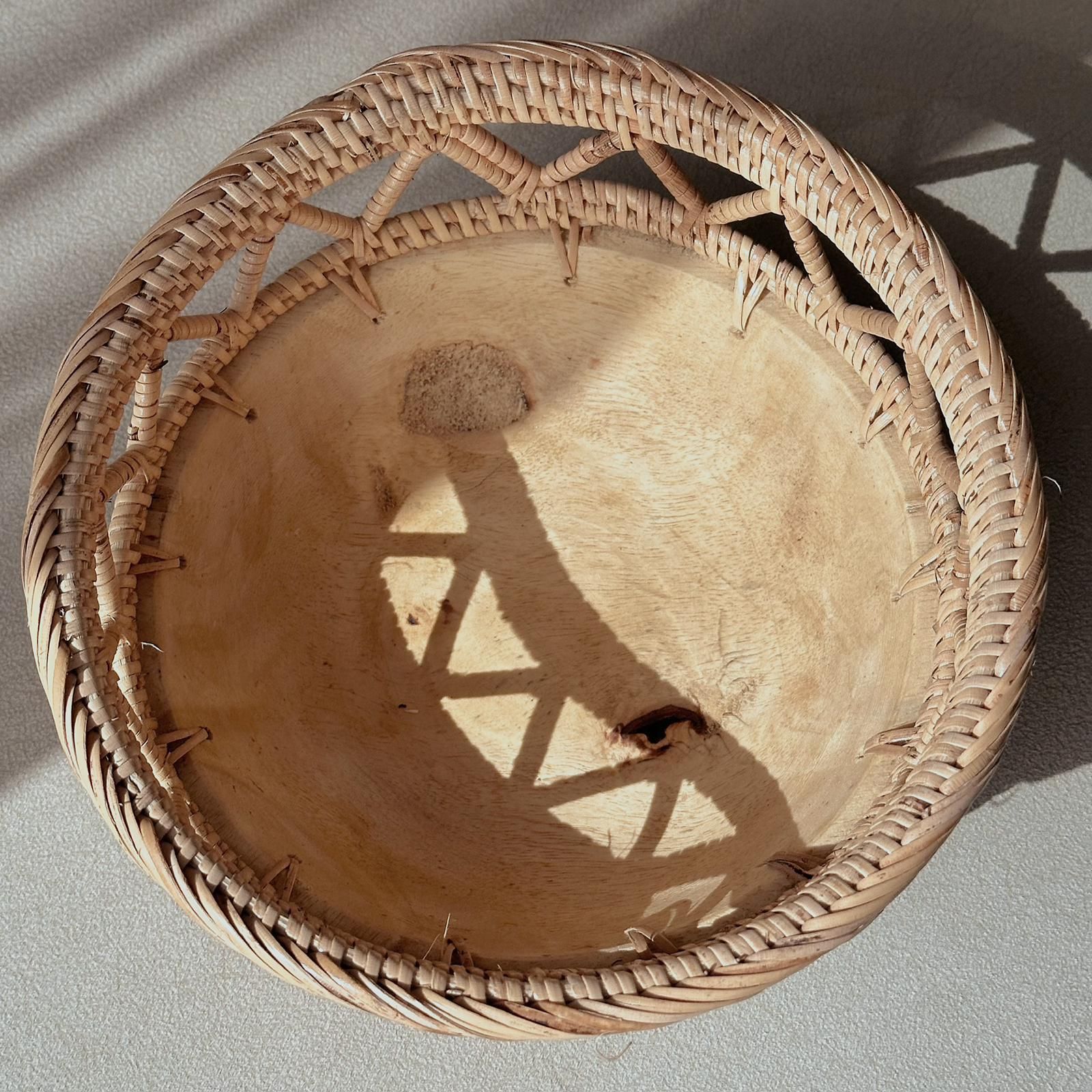 DecoDazzle🪬峇里島手工藤編水果籃