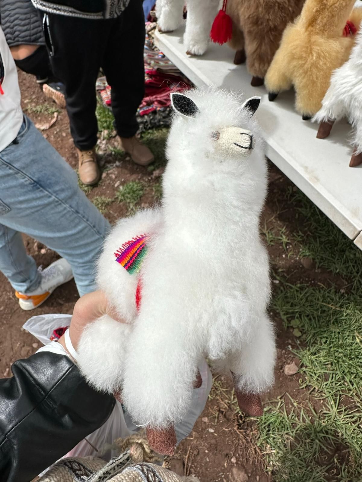 DecoDazzle🪬秘魯手工製羊駝毛娃娃Alpaca Peluche （中）