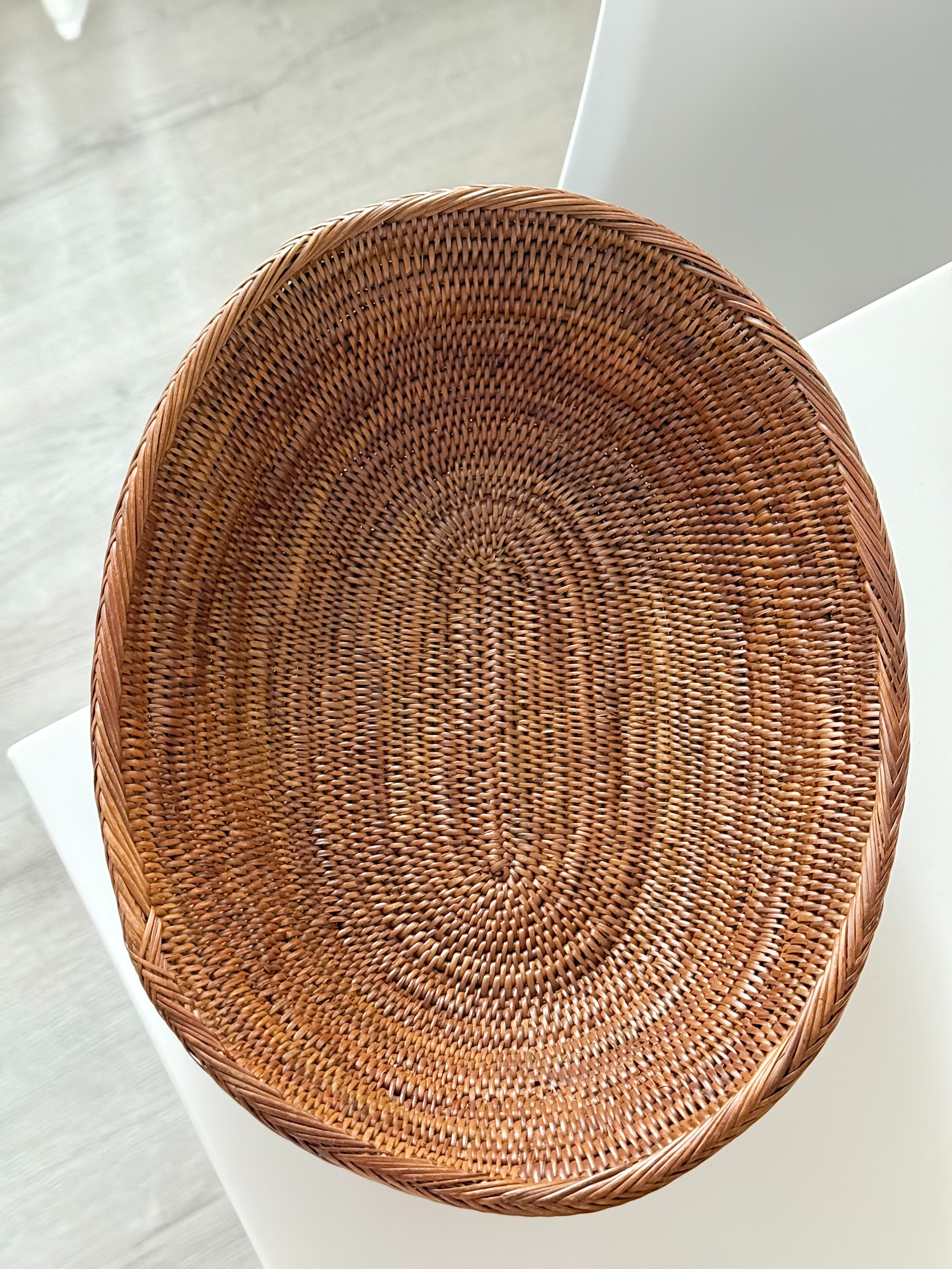 DecoDazzle🪬峇里島經典橢圓ATA置物籃