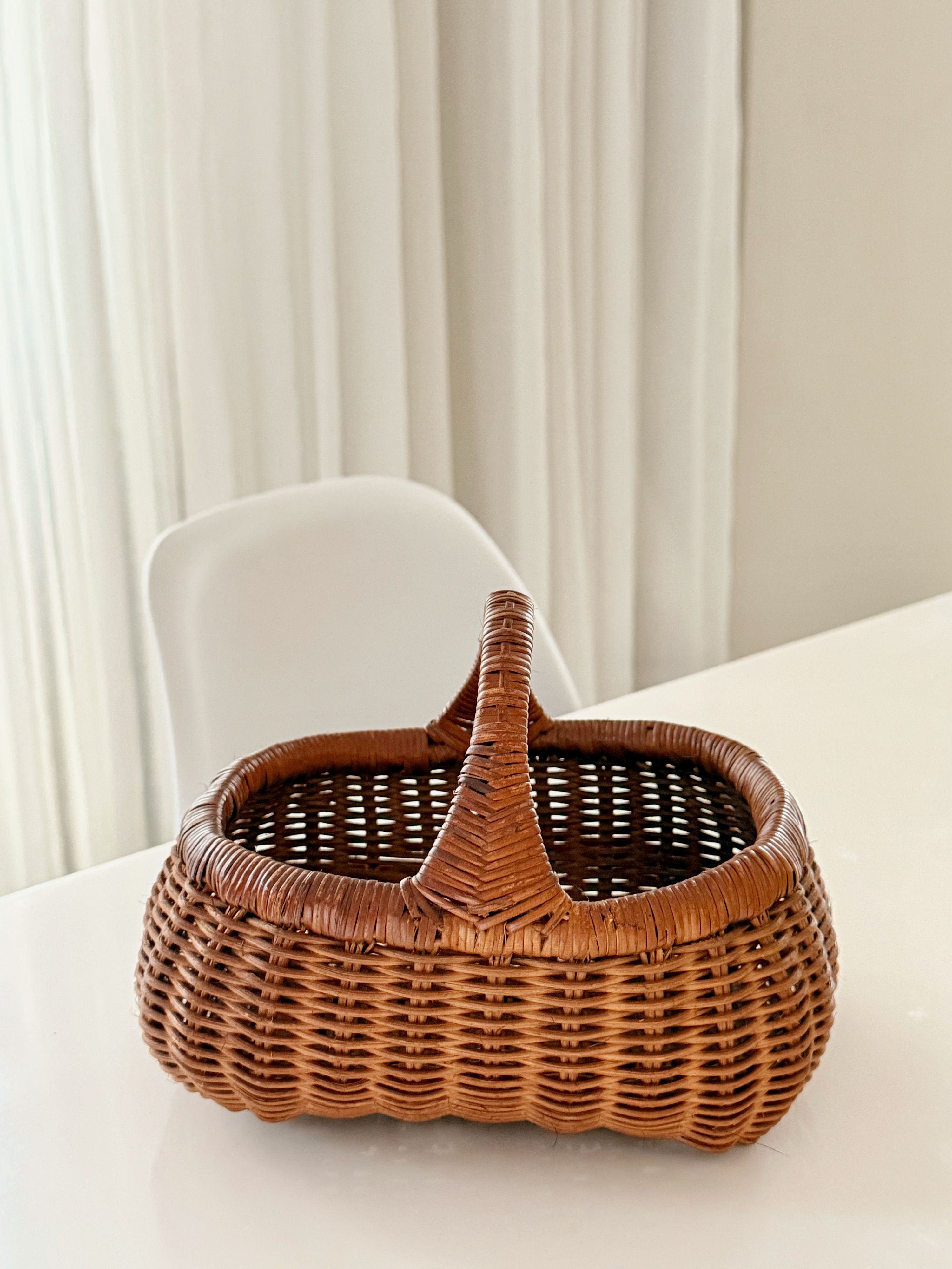 DecoDazzle🪬峇里島手工藤編手提籃