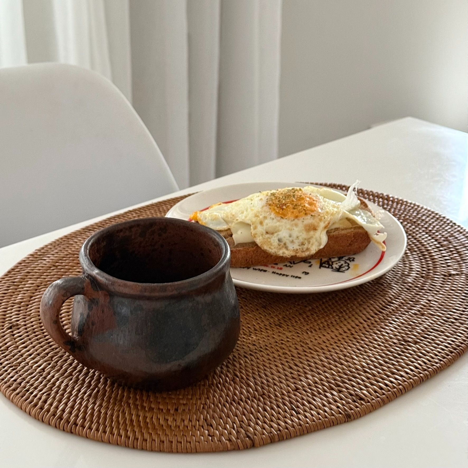 DecoDazzle🪬峇里島手工ATA藤編橢圓餐墊