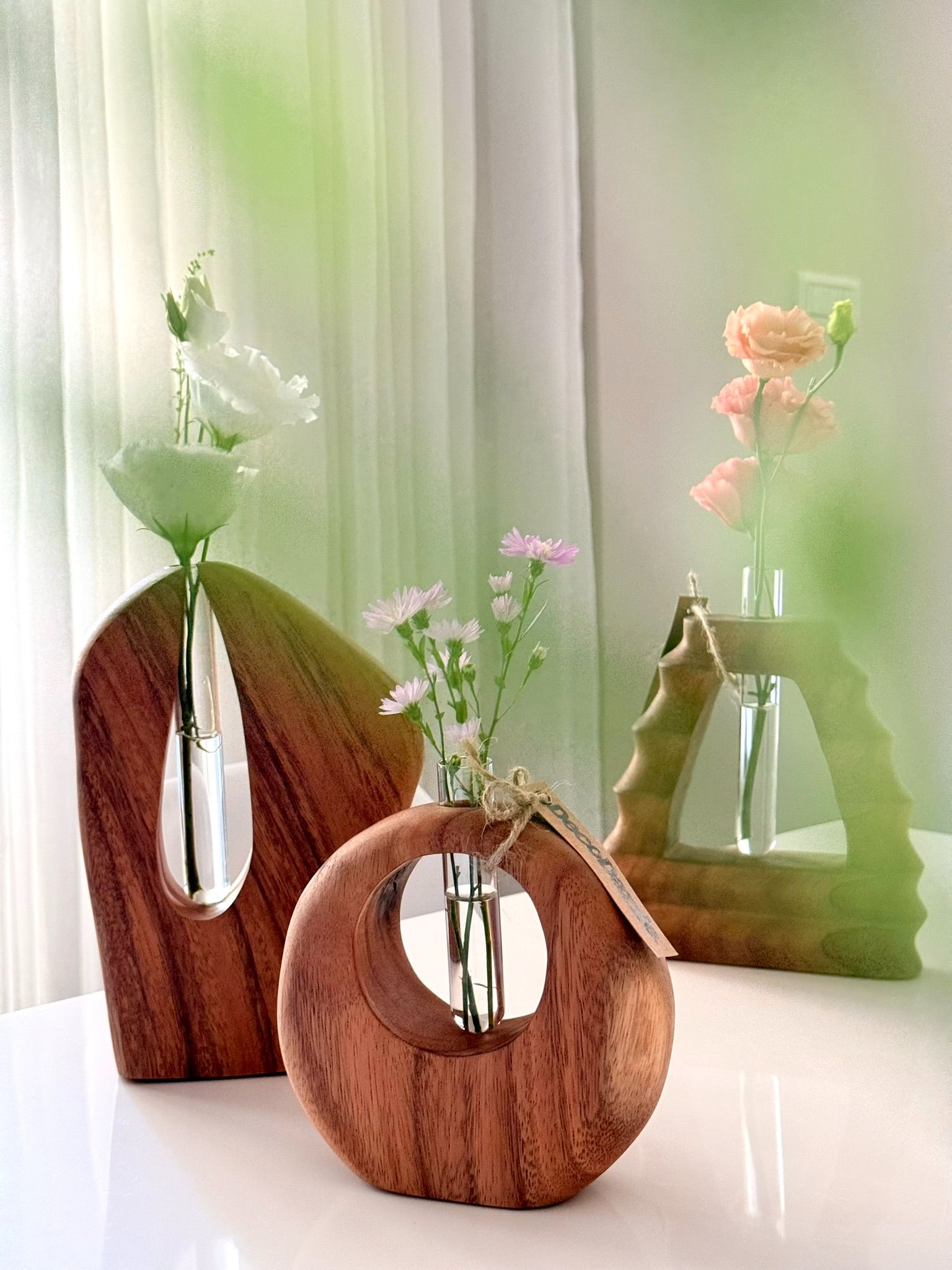 泰國手工相思木花器