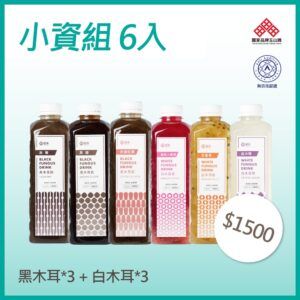 《澎沛》小資族黑白木耳飲 （900ml x 6入）