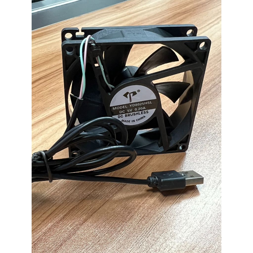 【台灣製工廠價】USB 8公分風扇 台灣製 DC風扇 12V 8cm x 8公分 排煙 通風機 排風扇 排風機 抽風扇