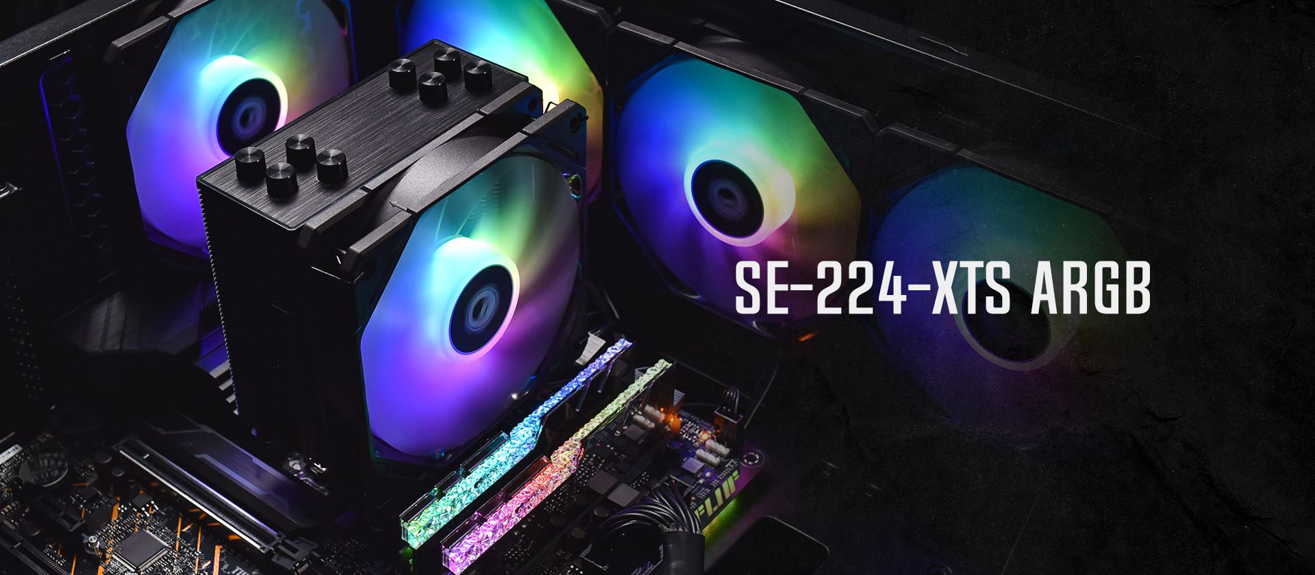 ID-Coolling SE-224-XTS 四熱管塔散