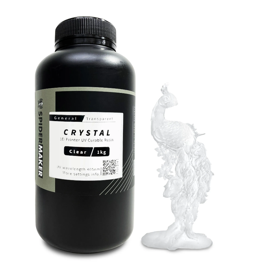 Crystal 透明光固化樹脂 ｜透明 1Kg