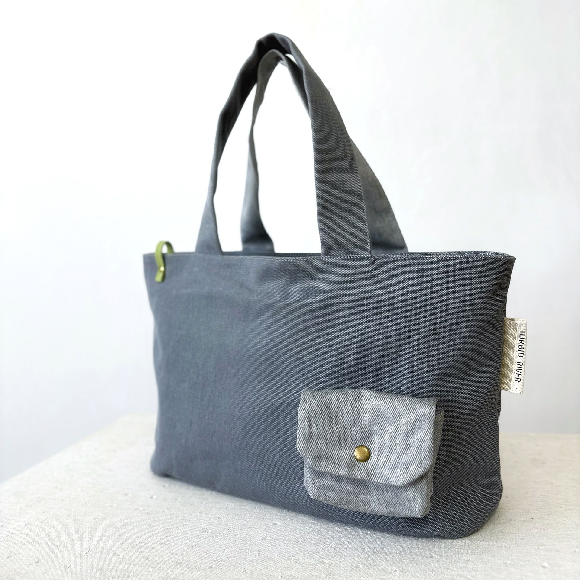 | 11吋 X 積雲灰  | 自然四景系列 大容量托特 | 厚磅水洗帆布 |