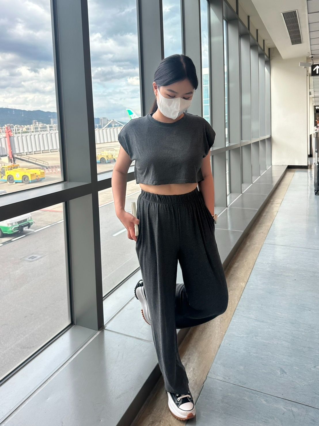 小個子夏季休閒簡約套裝