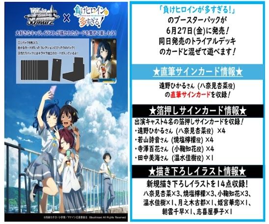 WS敗北女角太多了！（有多訂購，需要請先詢問是否還有數量）