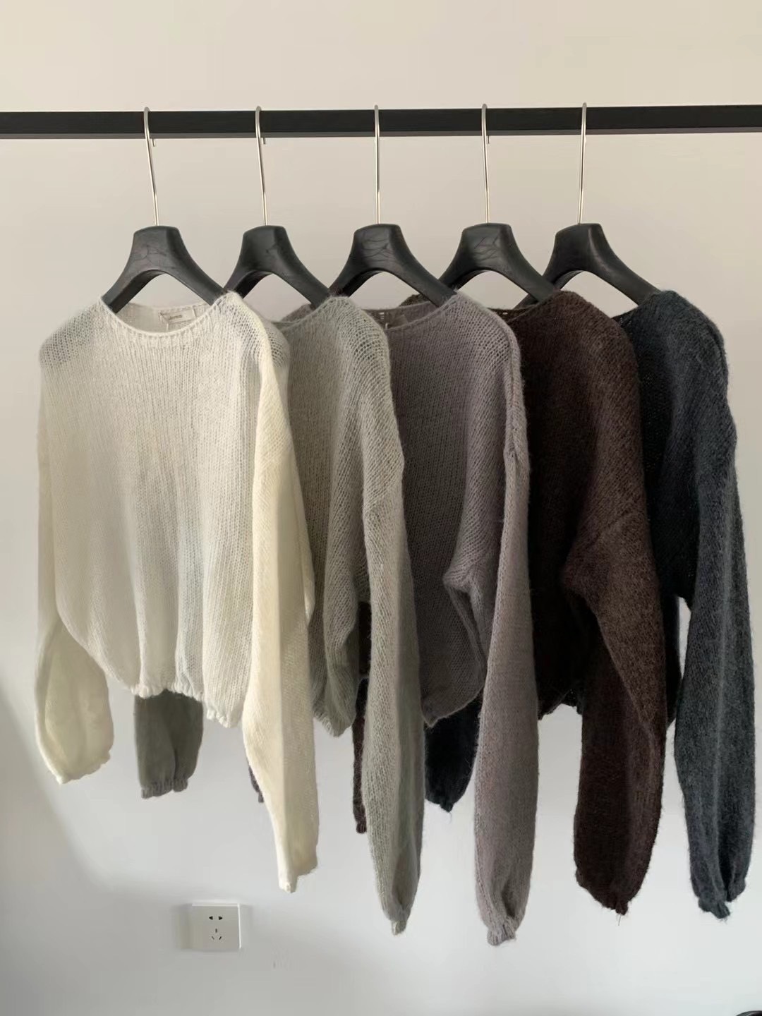 長袖鬆弛感毛衣