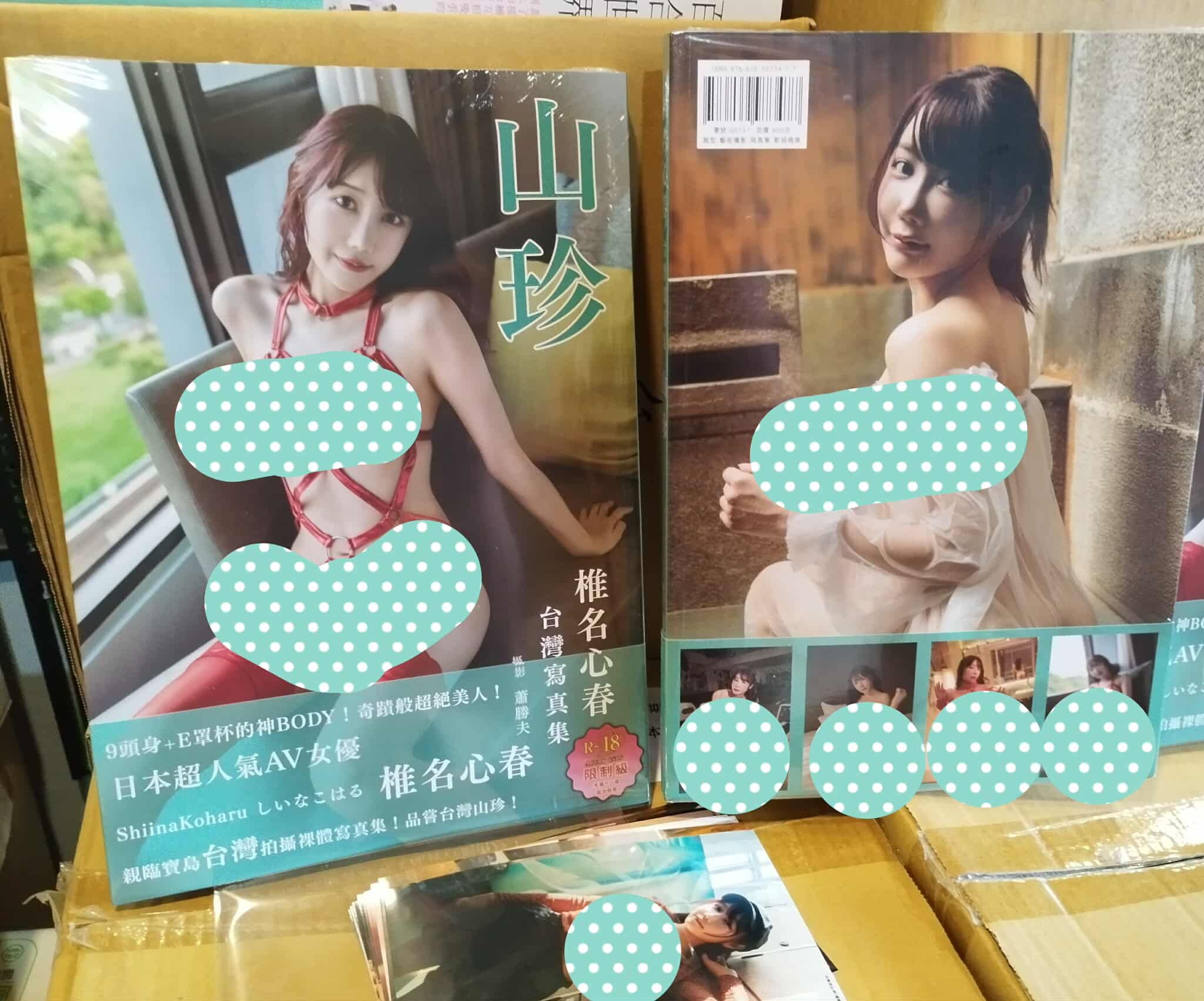 「附中文版獨家特典」椎名心春 台灣 寫真集 山珍 AV 女優 女身降臨寶島拍攝 GS131