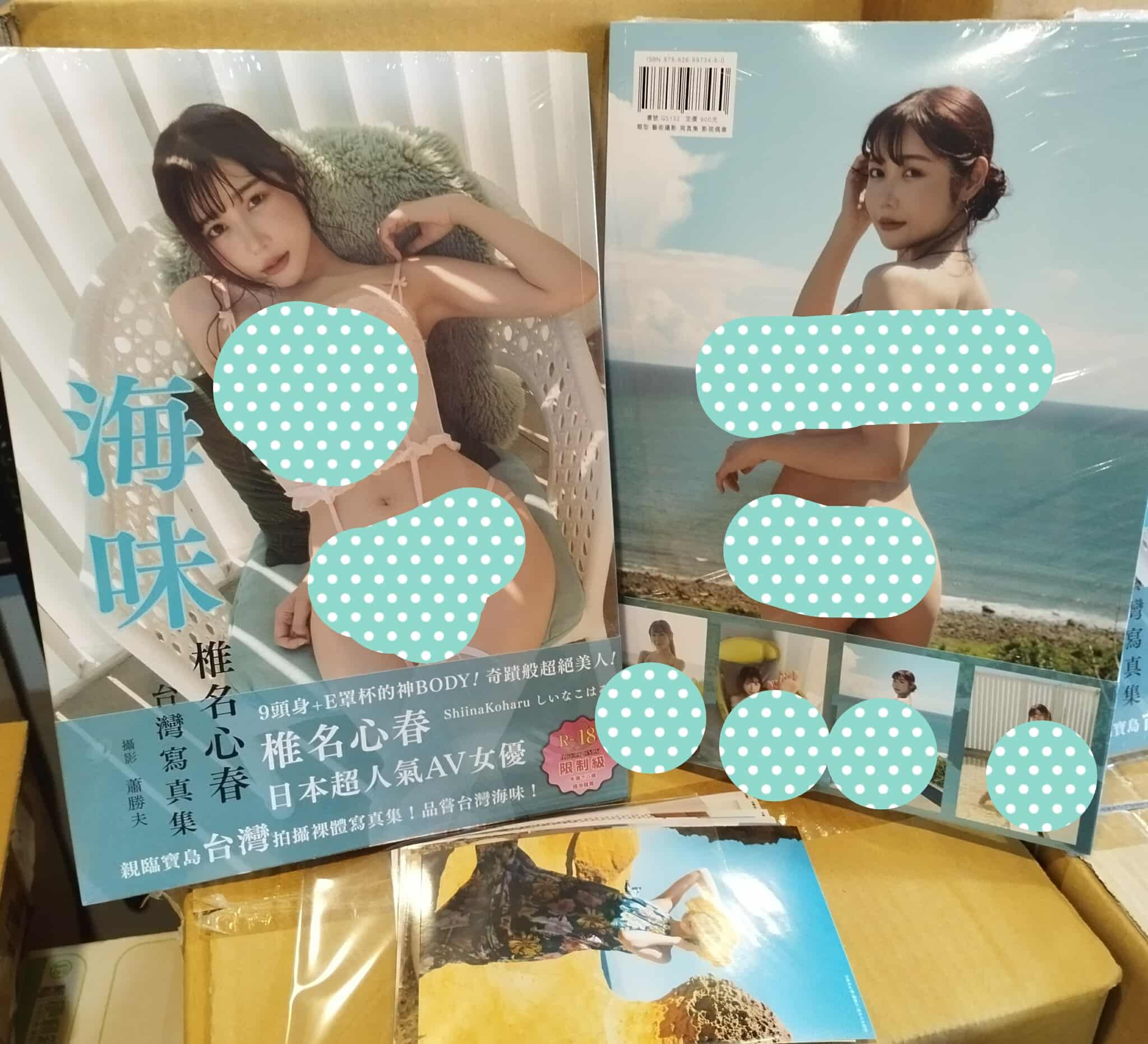「附中文版獨家特典」椎名心春 台灣 寫真集 海味 AV 女優 女身降臨寶島拍攝 GS132