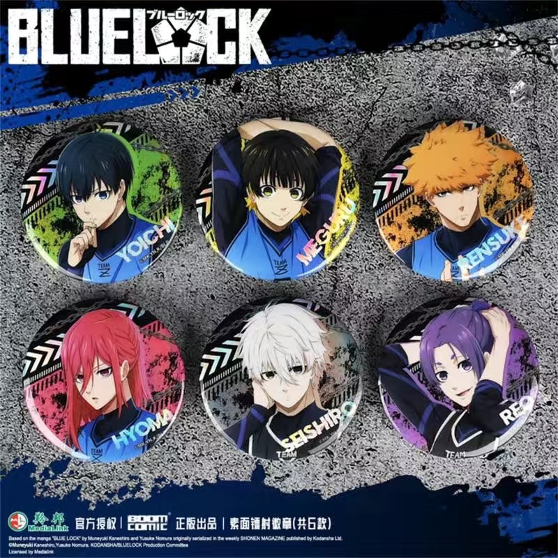 藍色監獄BLUELOCK 官谷正版 徽章 凪誠士郎 蜂樂迴 千切豹馬