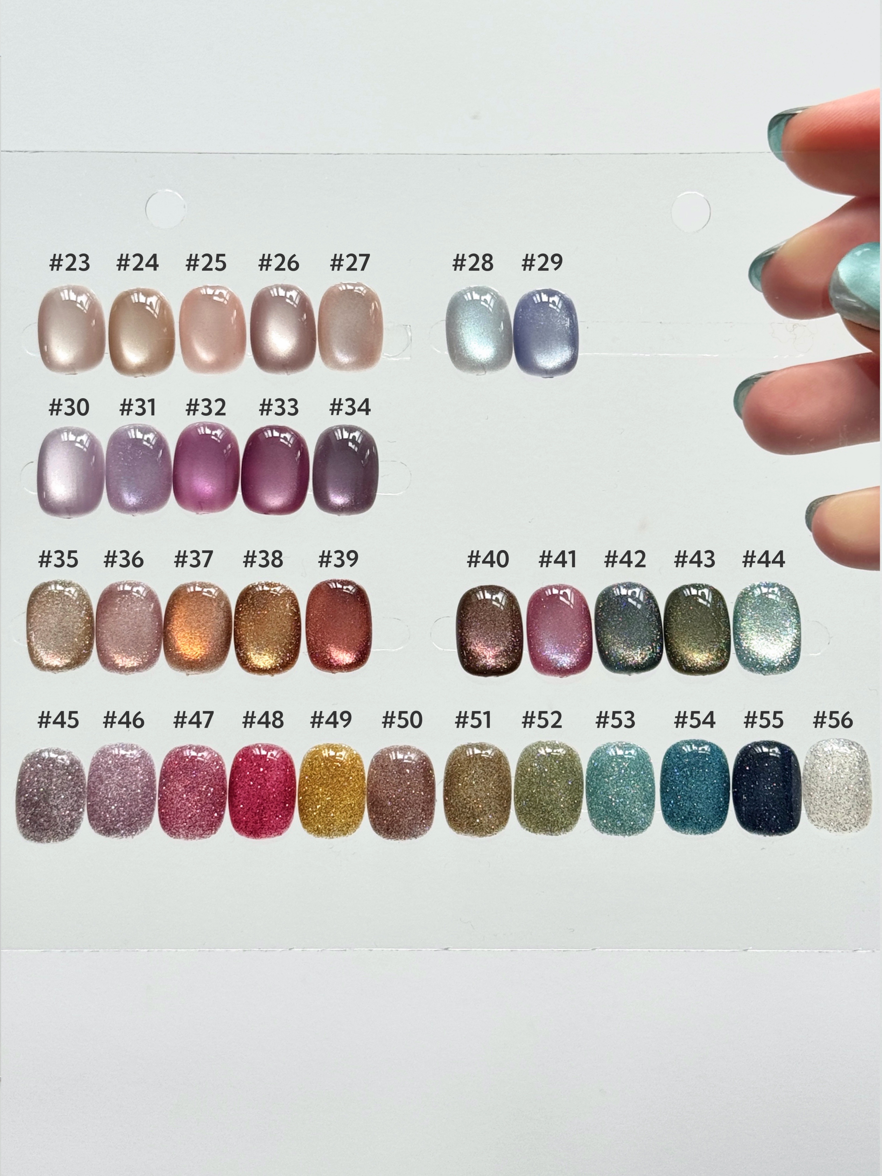 貓眼＆碎鑽單色