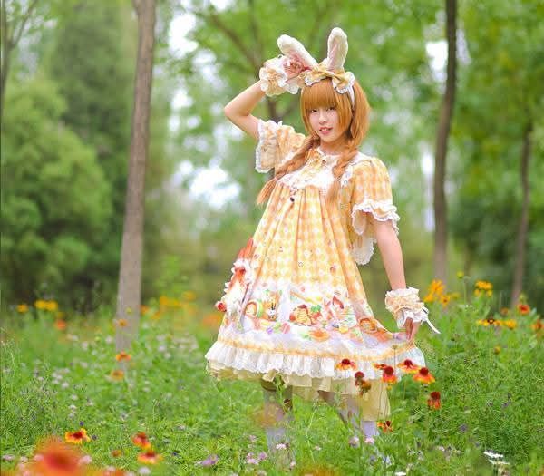 mono girl 香草茶事 op  L碼   lolita服飾