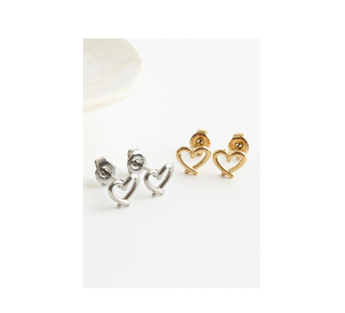 小愛心耳針