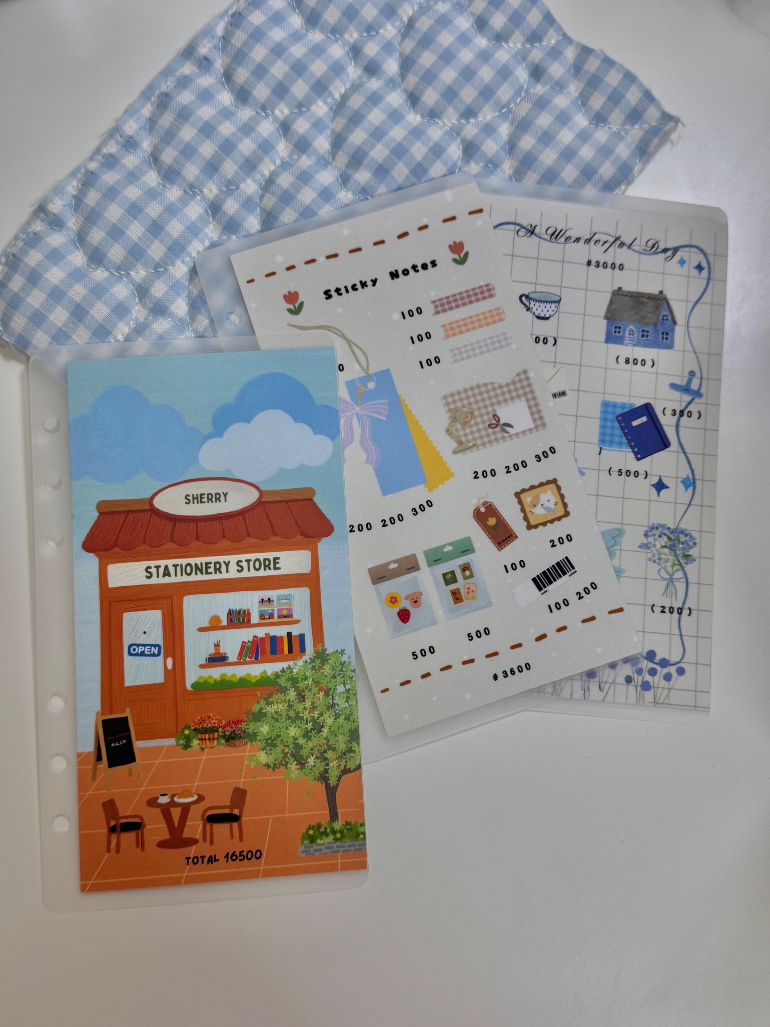 Sherry’s stationery 文具店