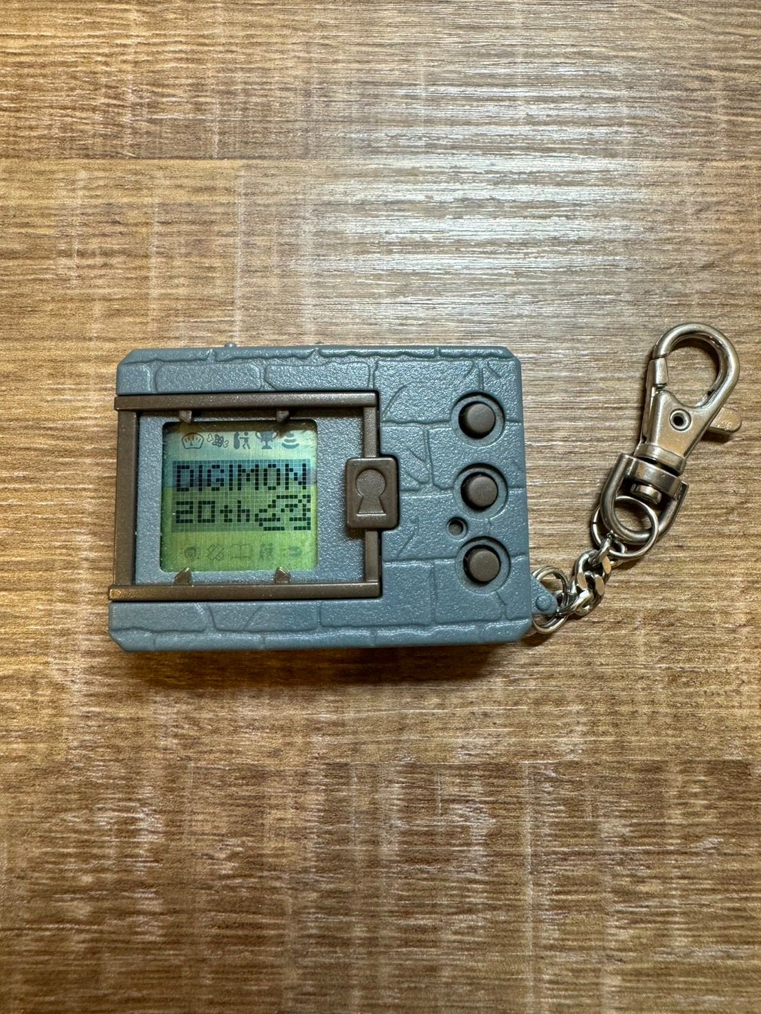 20th 怪獸對打機 DIGIMON  日版原始灰