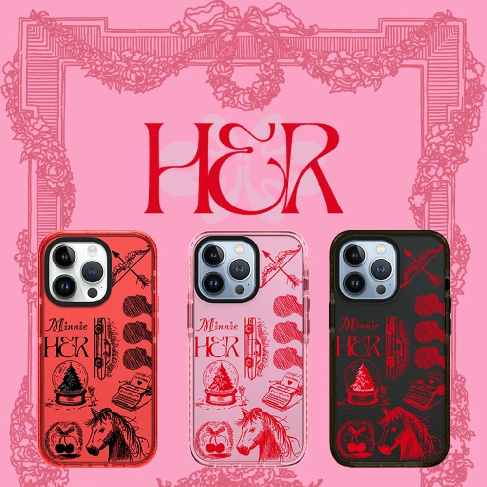 Minnie HER 圖標logo手機殼