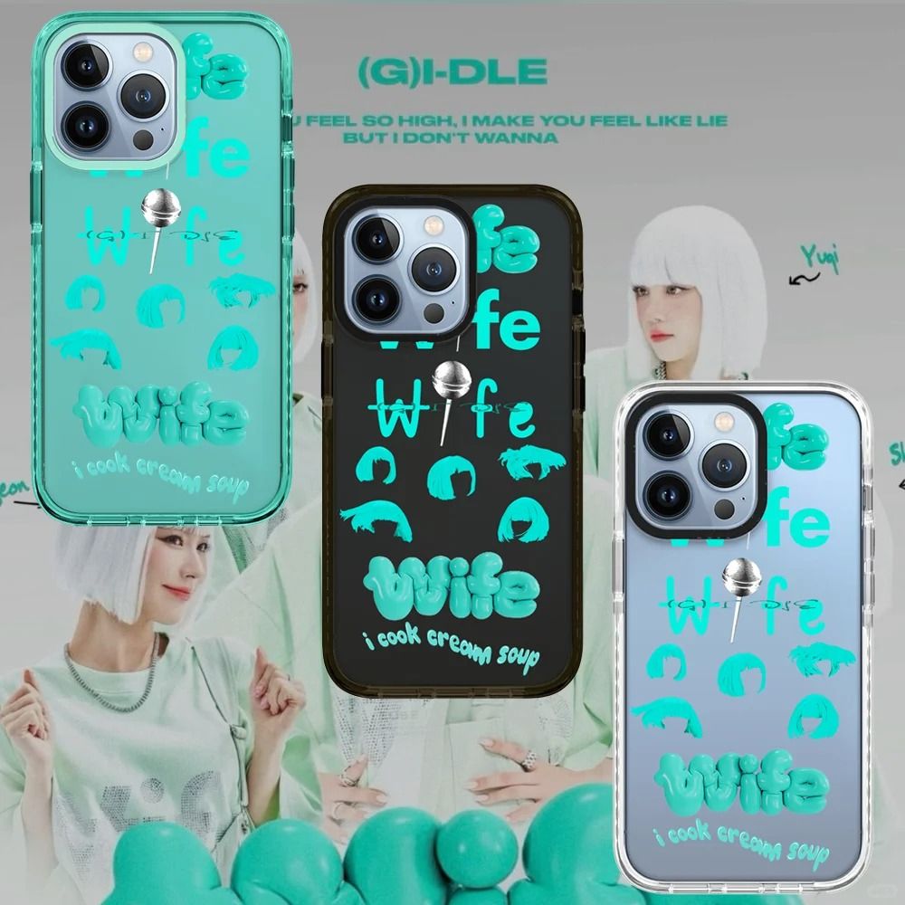 Wife 短髮圖案! 手機殼
