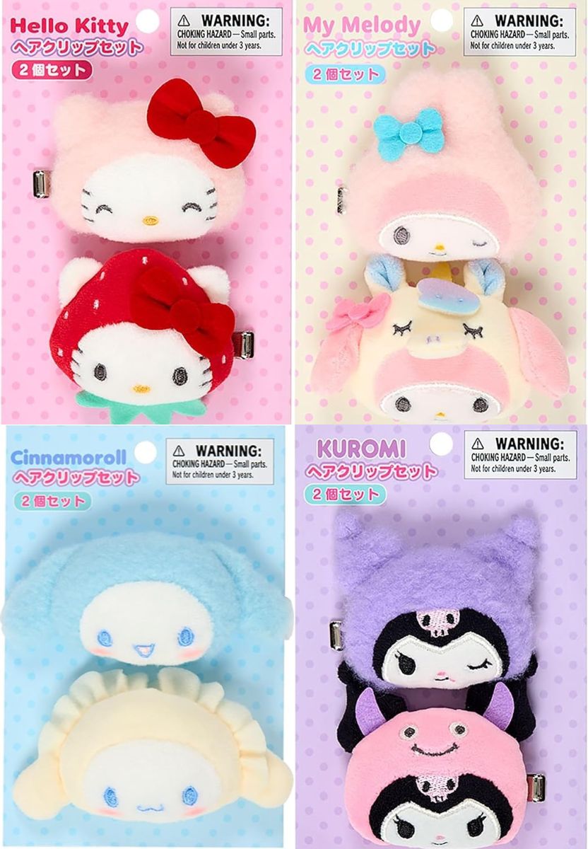 三麗鷗x變裝大臉髮夾：