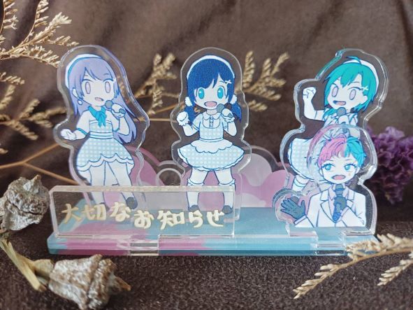 【爾伊】こじハラ 重大告知 自組壓克力立牌