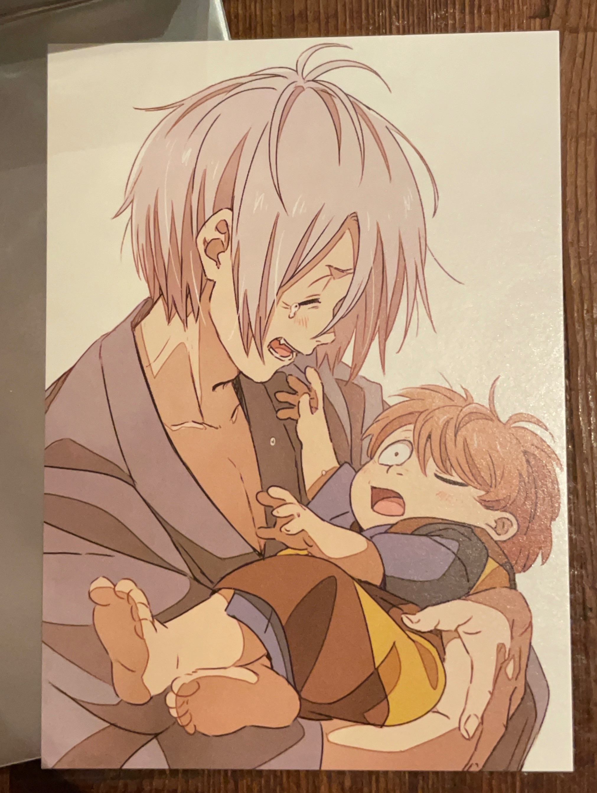 咯咯咯之謎 鬼太郎誕生 第一週特典卡 父子款