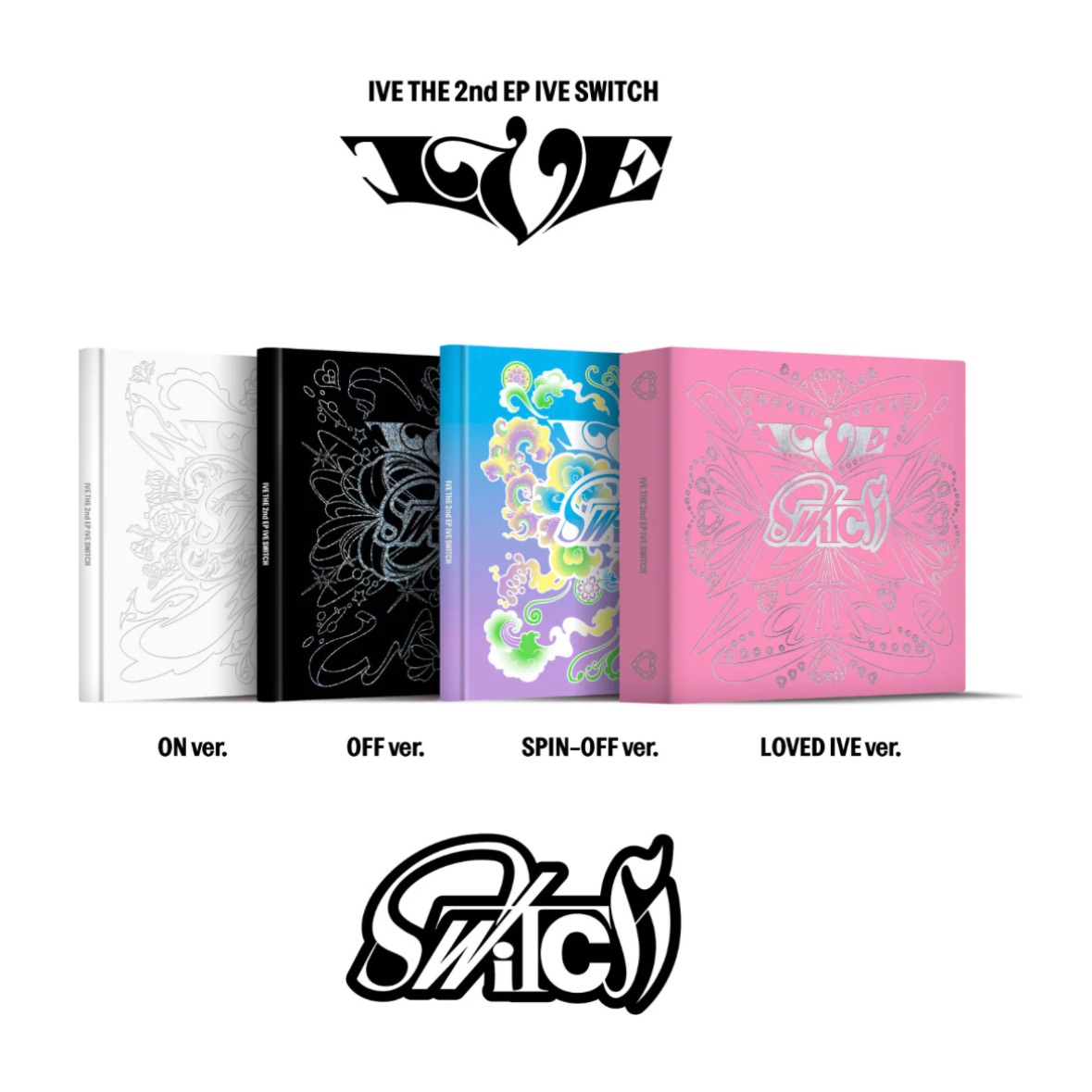 寫真版專輯3種+Loved ive