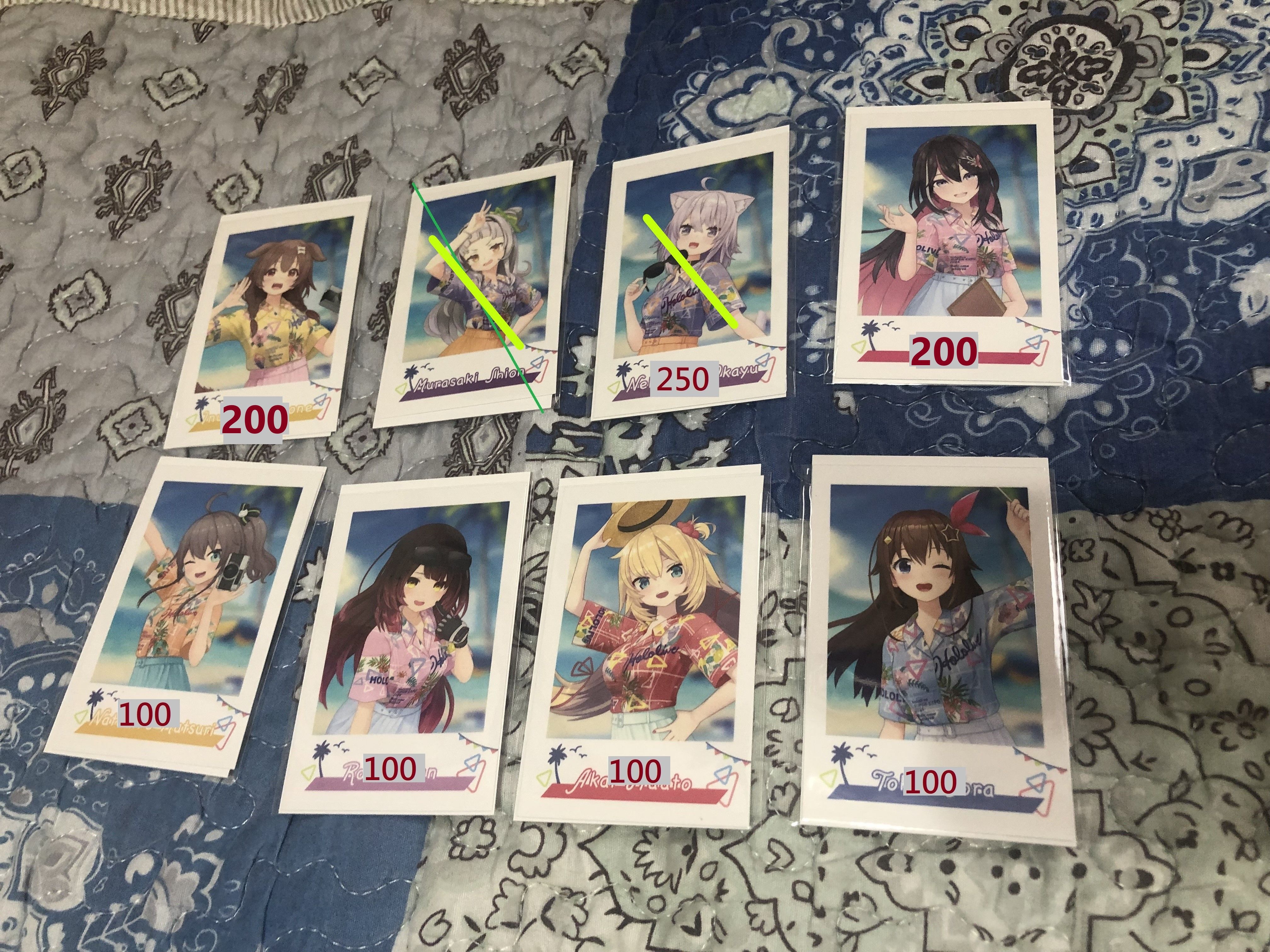 2024fes【拍立得】夏威夷  0期~遊戲組