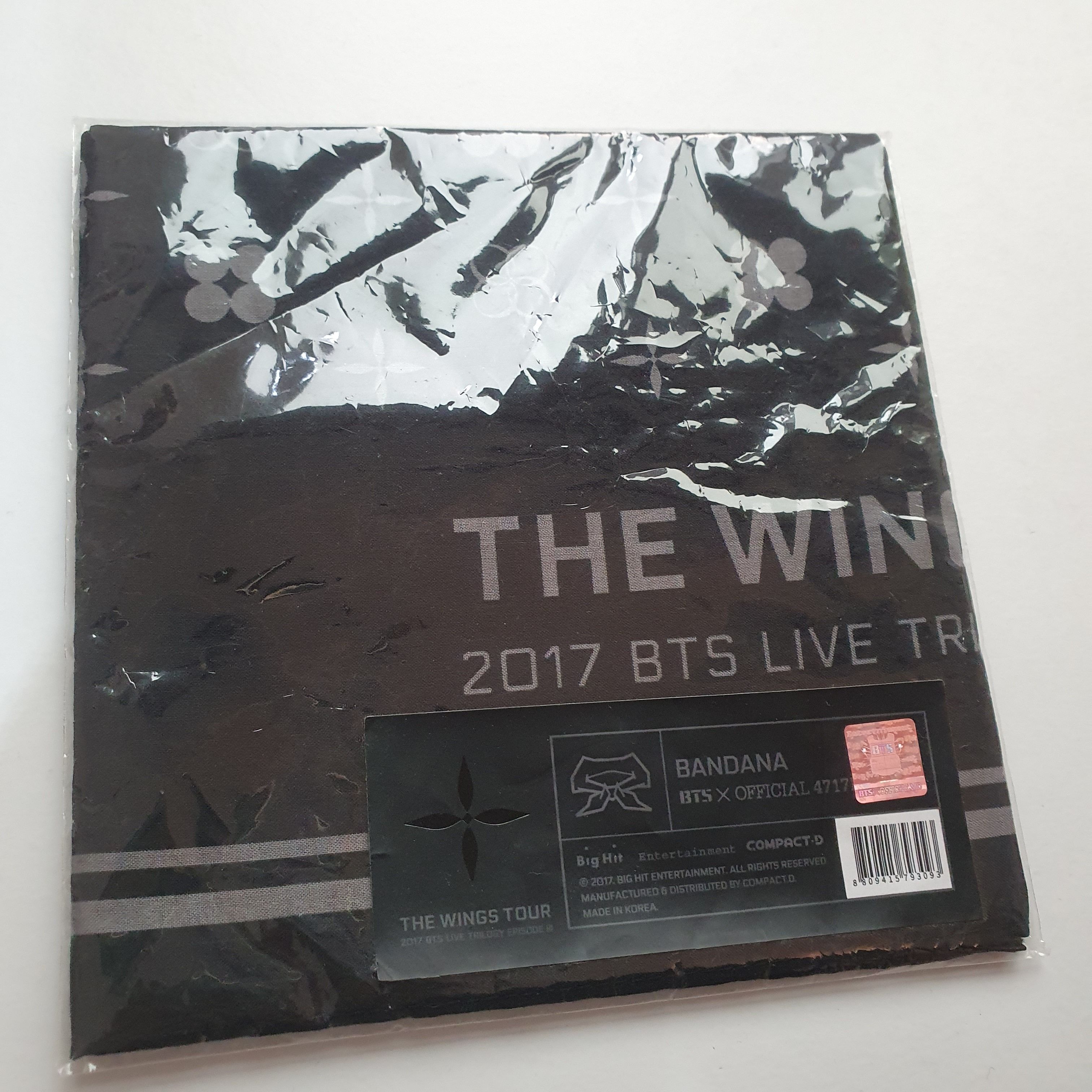 【BTS】WINGS巡迴頭巾