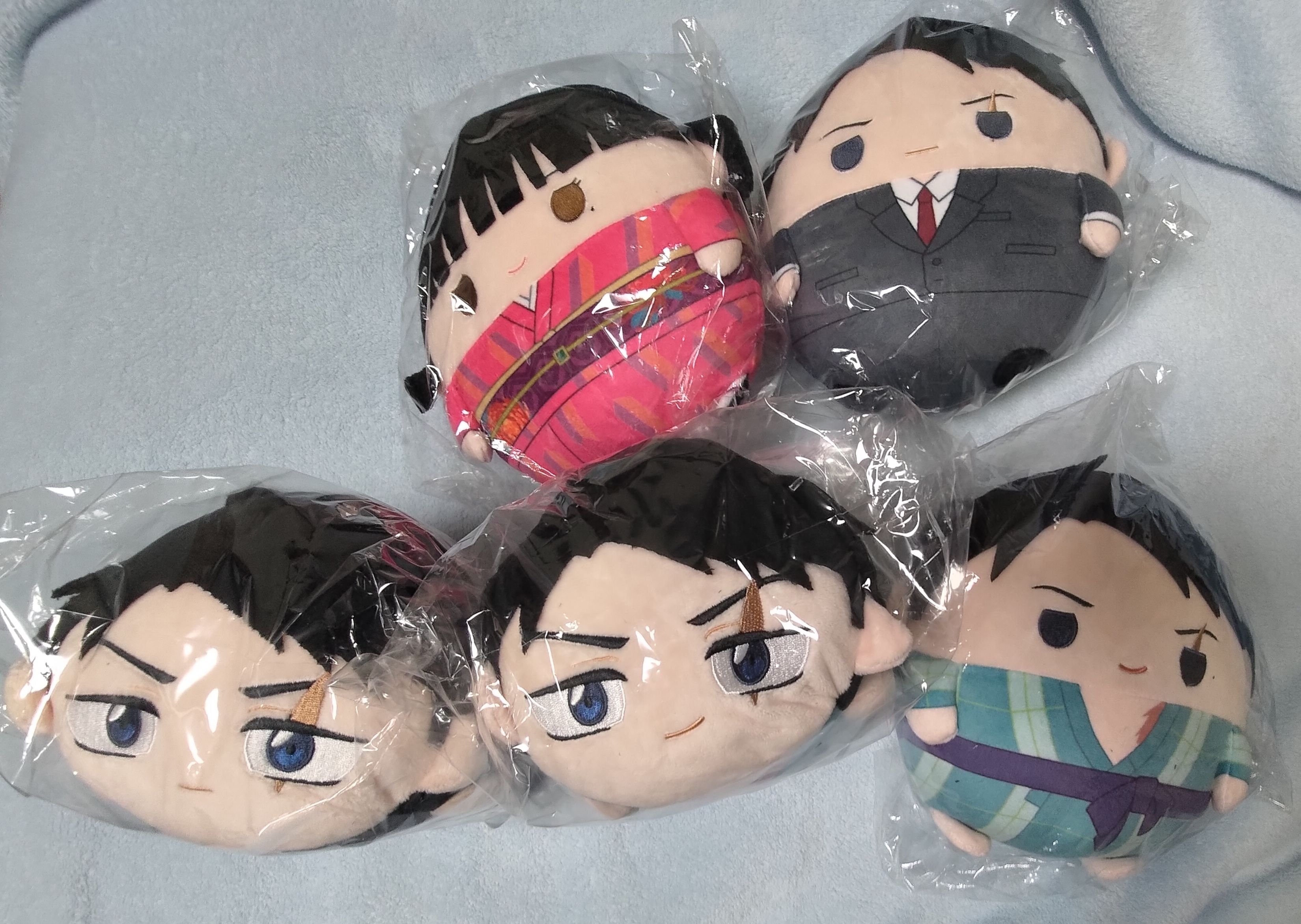 鬼太郎誕生 ゲゲゲの謎 圓滾滾娃娃、趴娃 M size