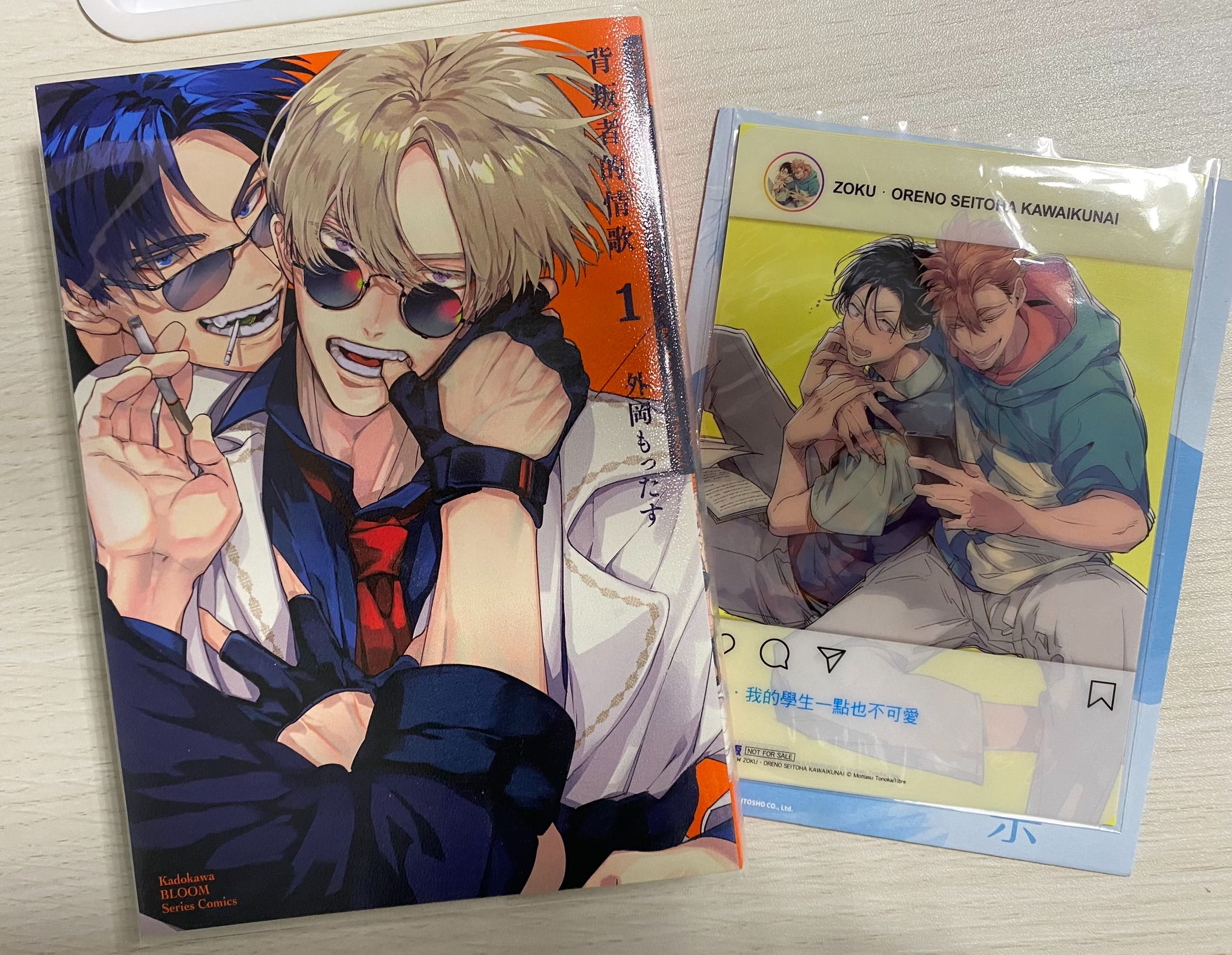 背叛者的情歌（1）-外岡もったす（贈《續．我的學生一點也不可愛》收藏卡）