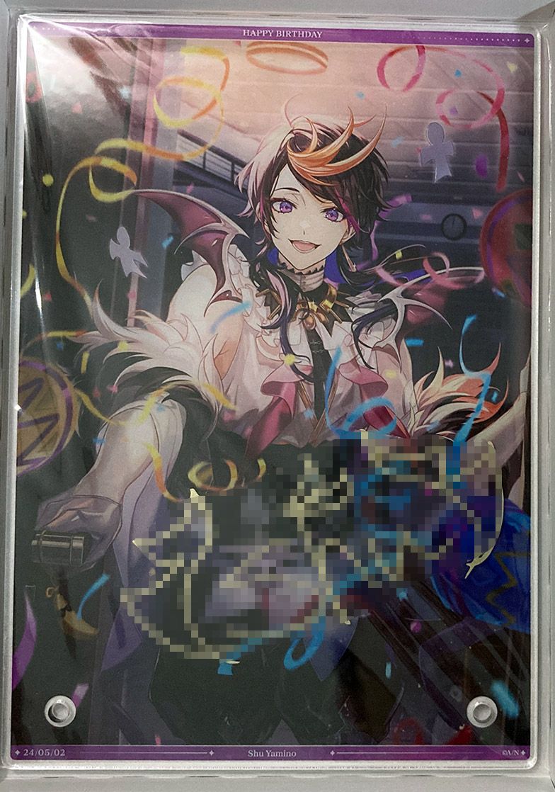 【Shu】2024生日拆售 A5壓克力板+金屬吊飾