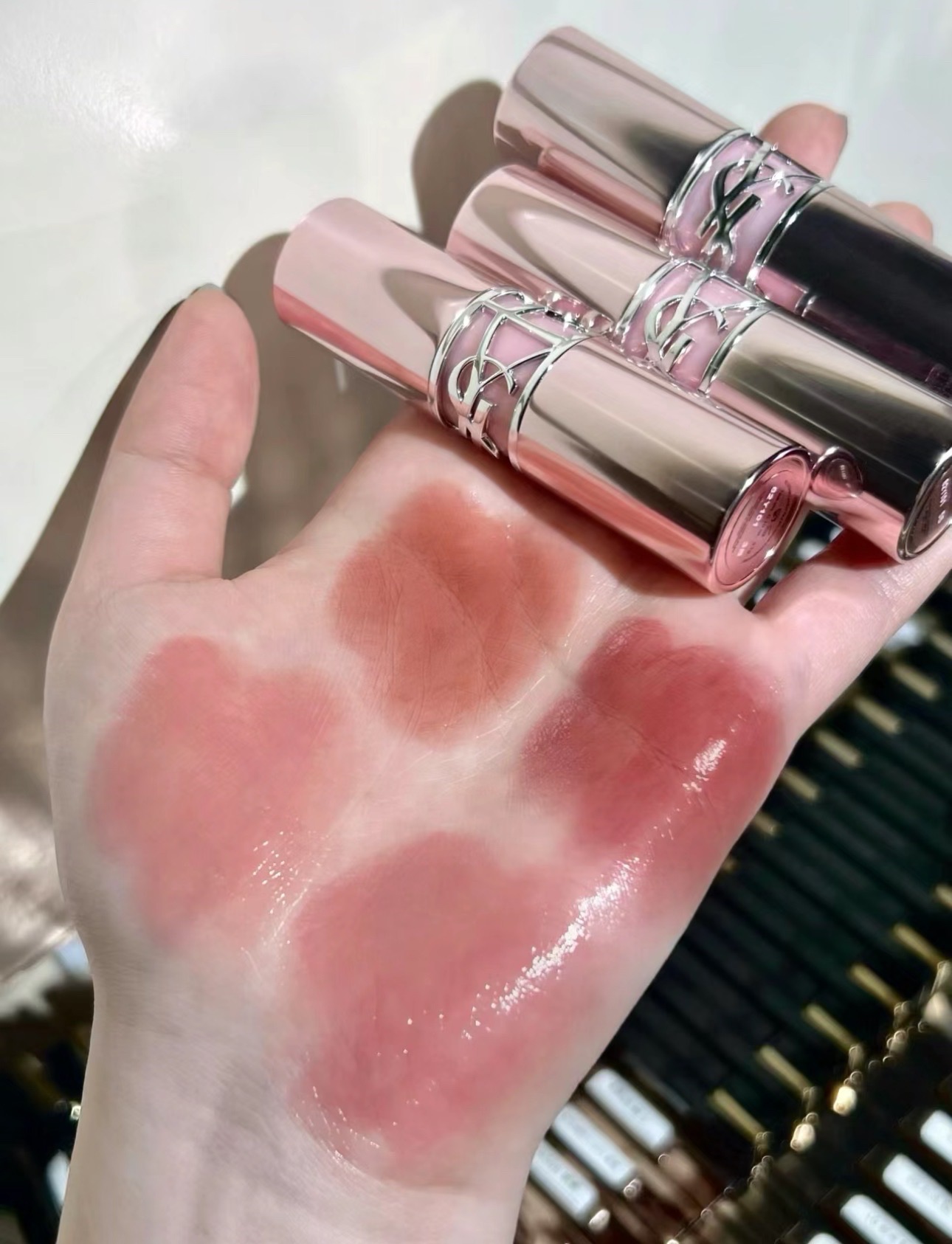YSL 柔光潤唇膏 #粉圓管