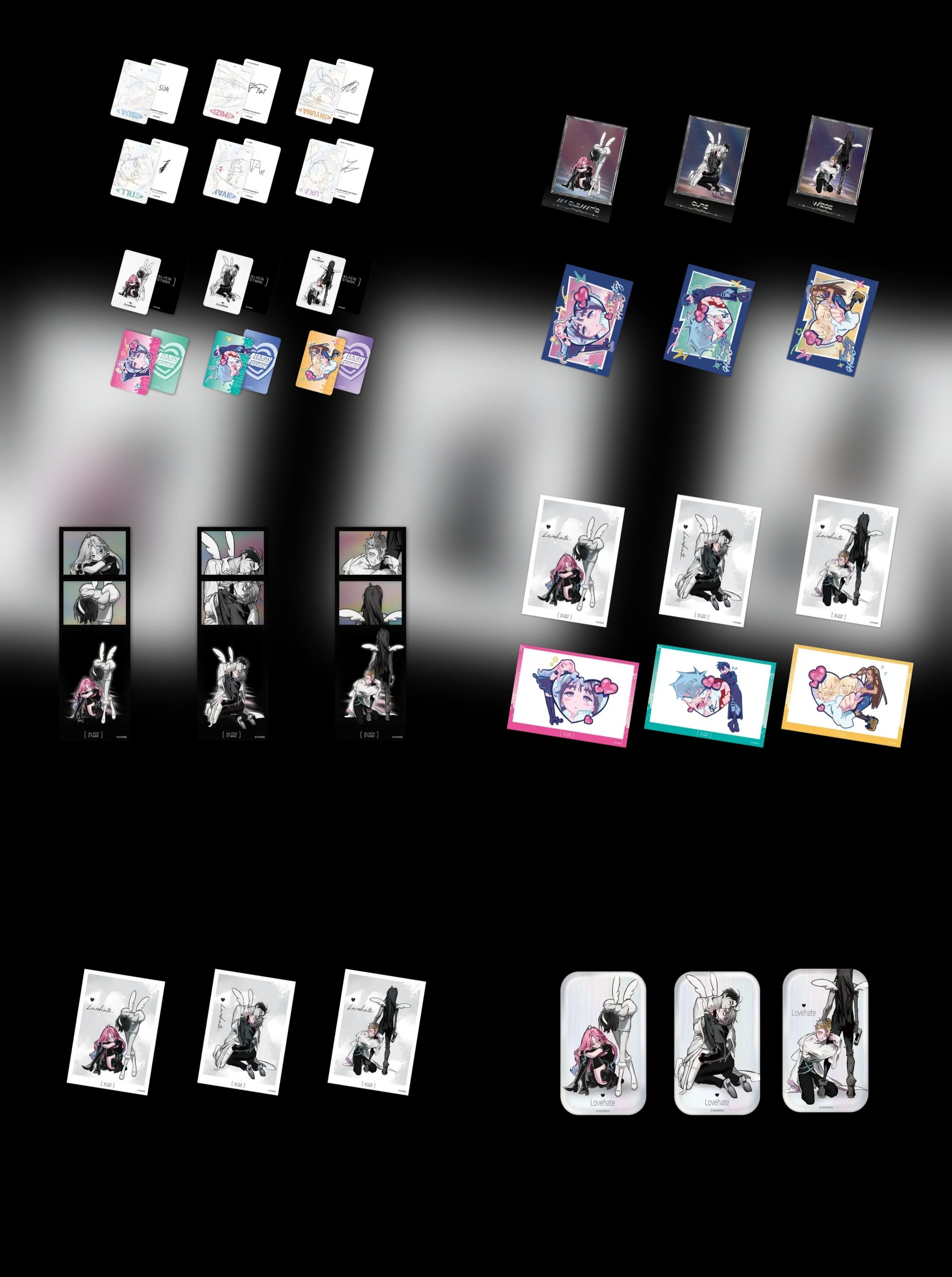 《ALIEN STAGE》三月獸 花骸沉眠 Love Hate 餘量庫存【下單時請加購包材手續費（小）】