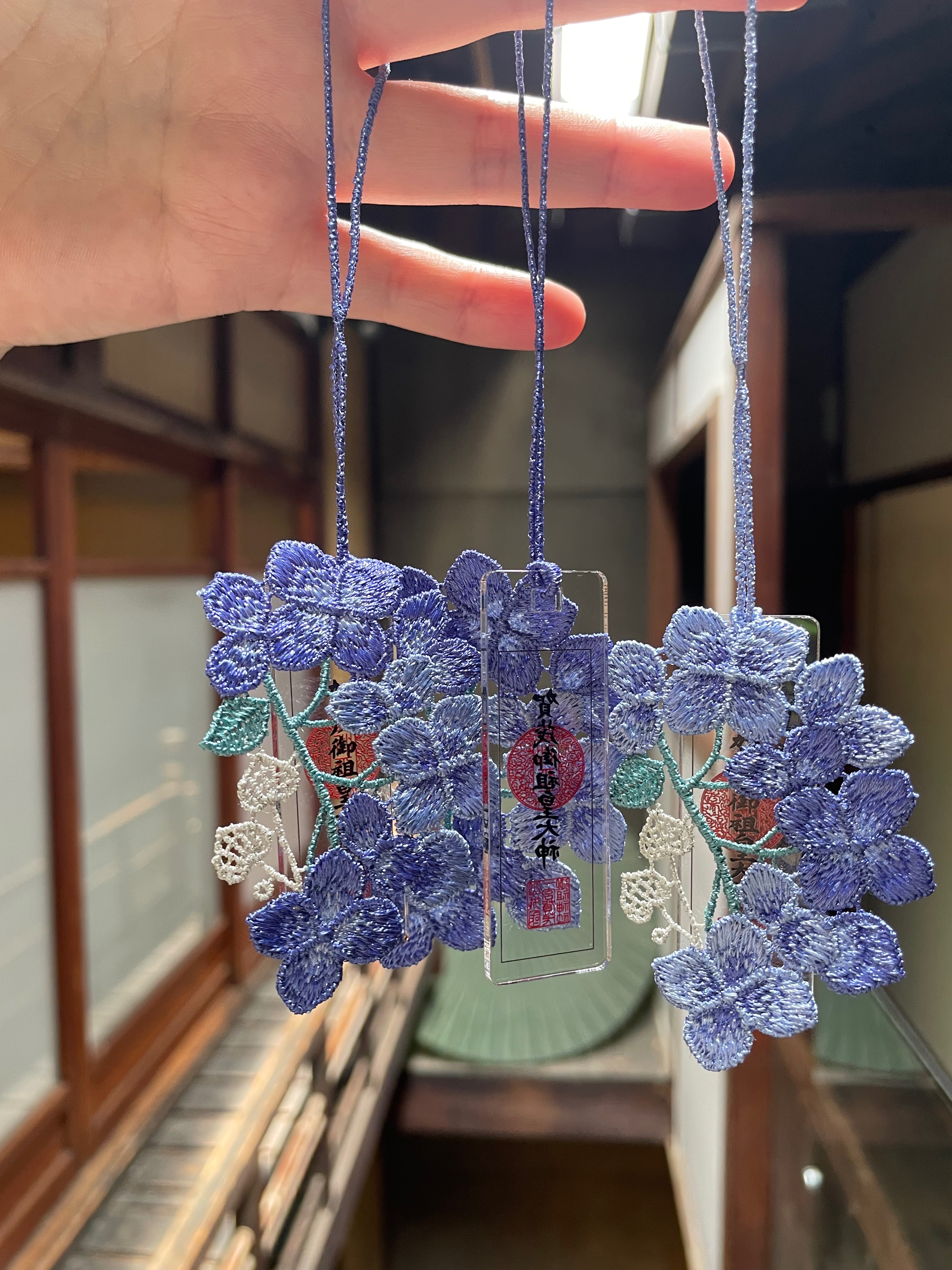 下鴨神社✨限量紫陽花御守
