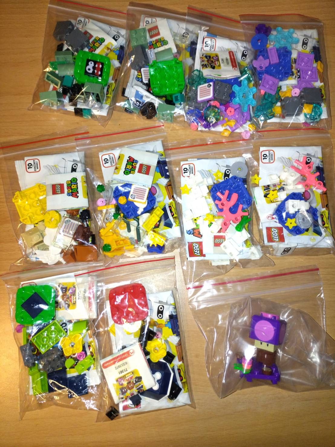 LEGO 全新未組裝  71361 +紫蘑菇