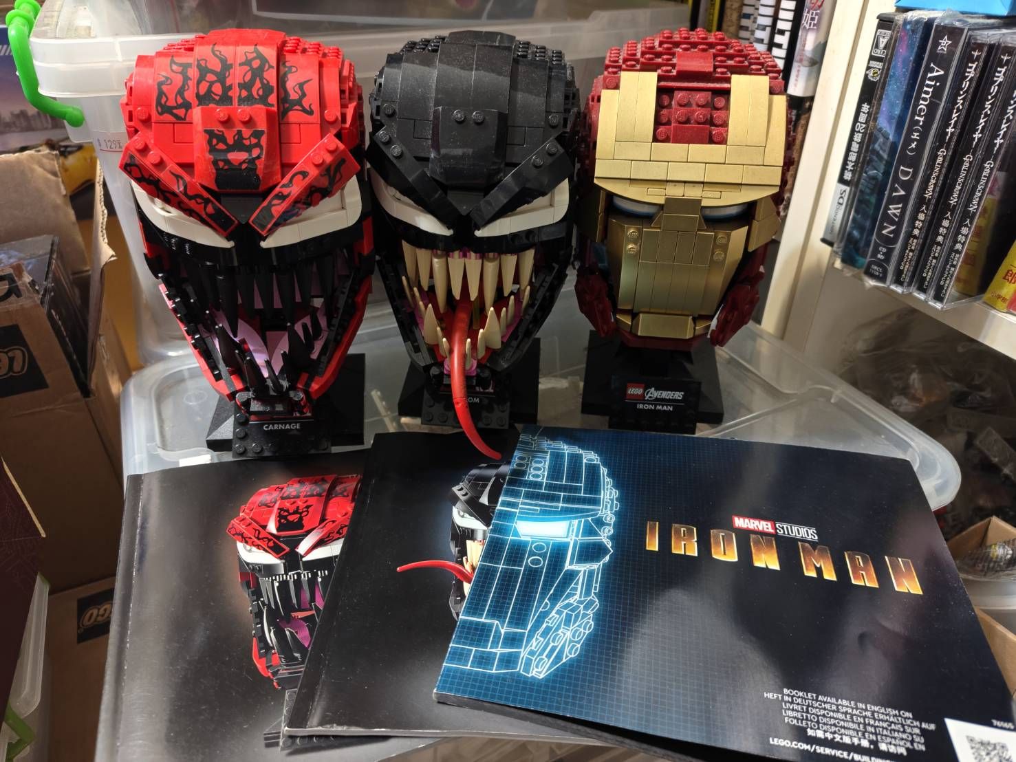 LEGO  頭盔  76165  76187  76199   有書無盒