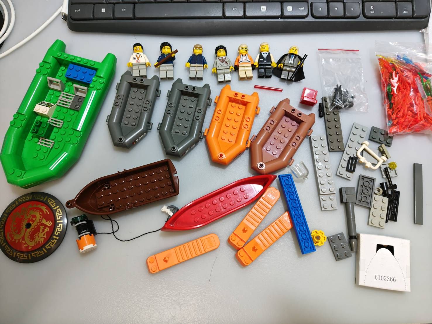 中古人偶、中古零件組