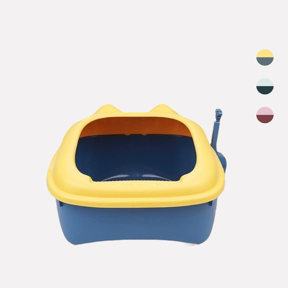 「阿明先森」撞色系貓砂盆