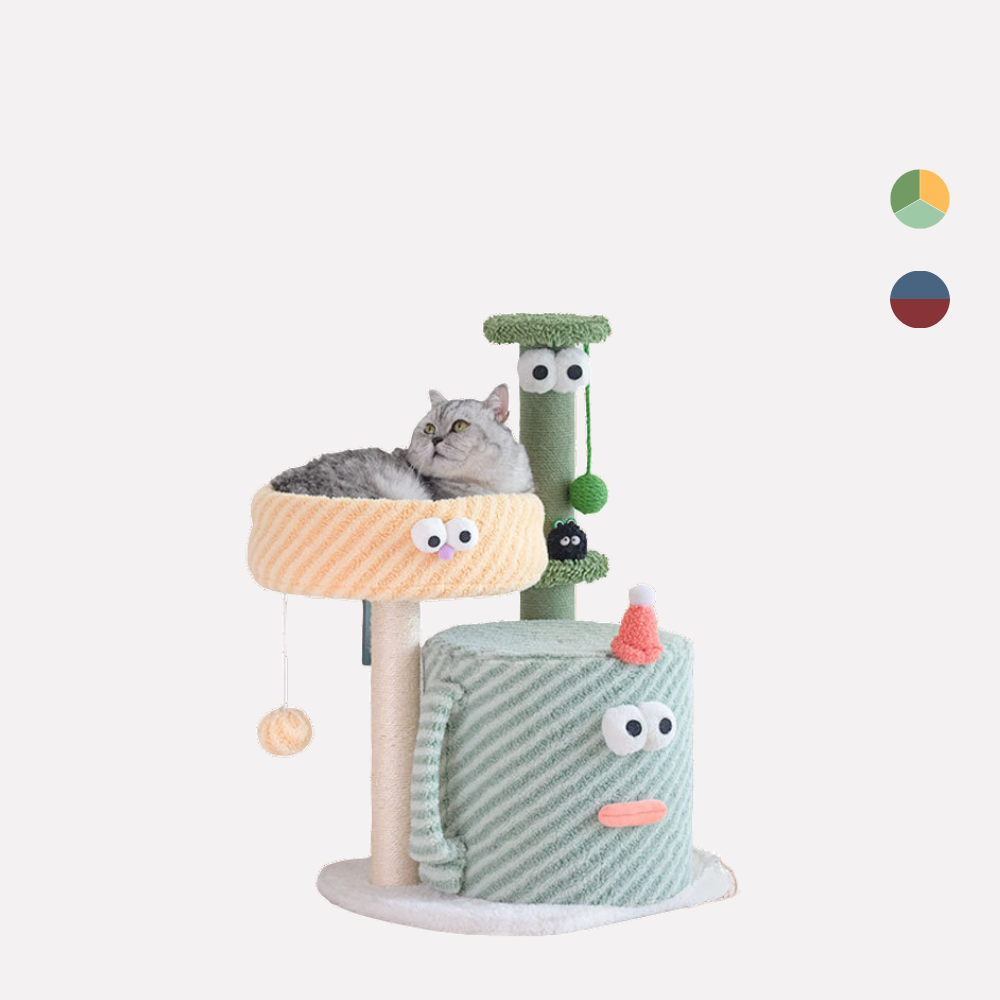 「阿明先森」小怪獸貓爬架