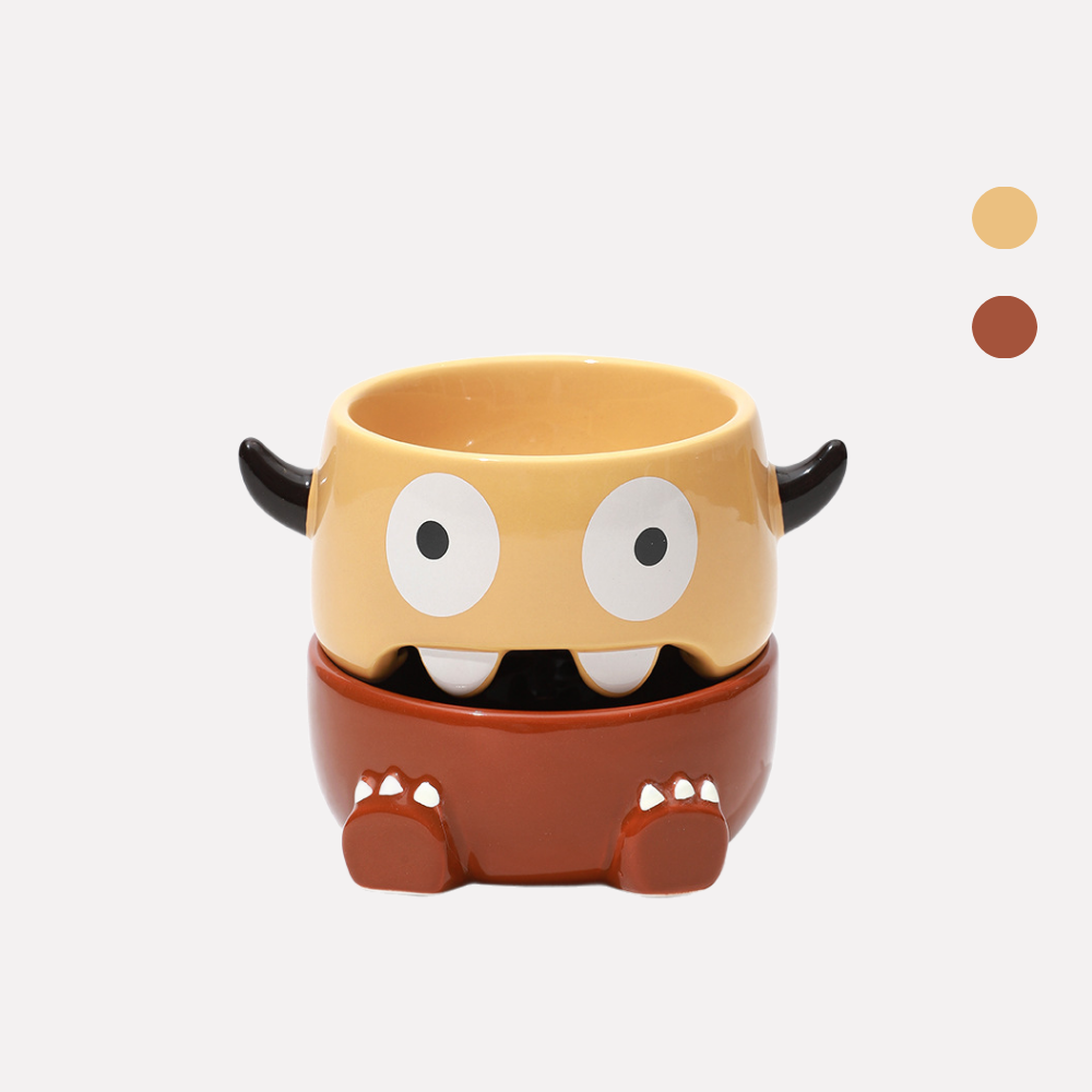 「阿明先森」小怪獸陶瓷碗