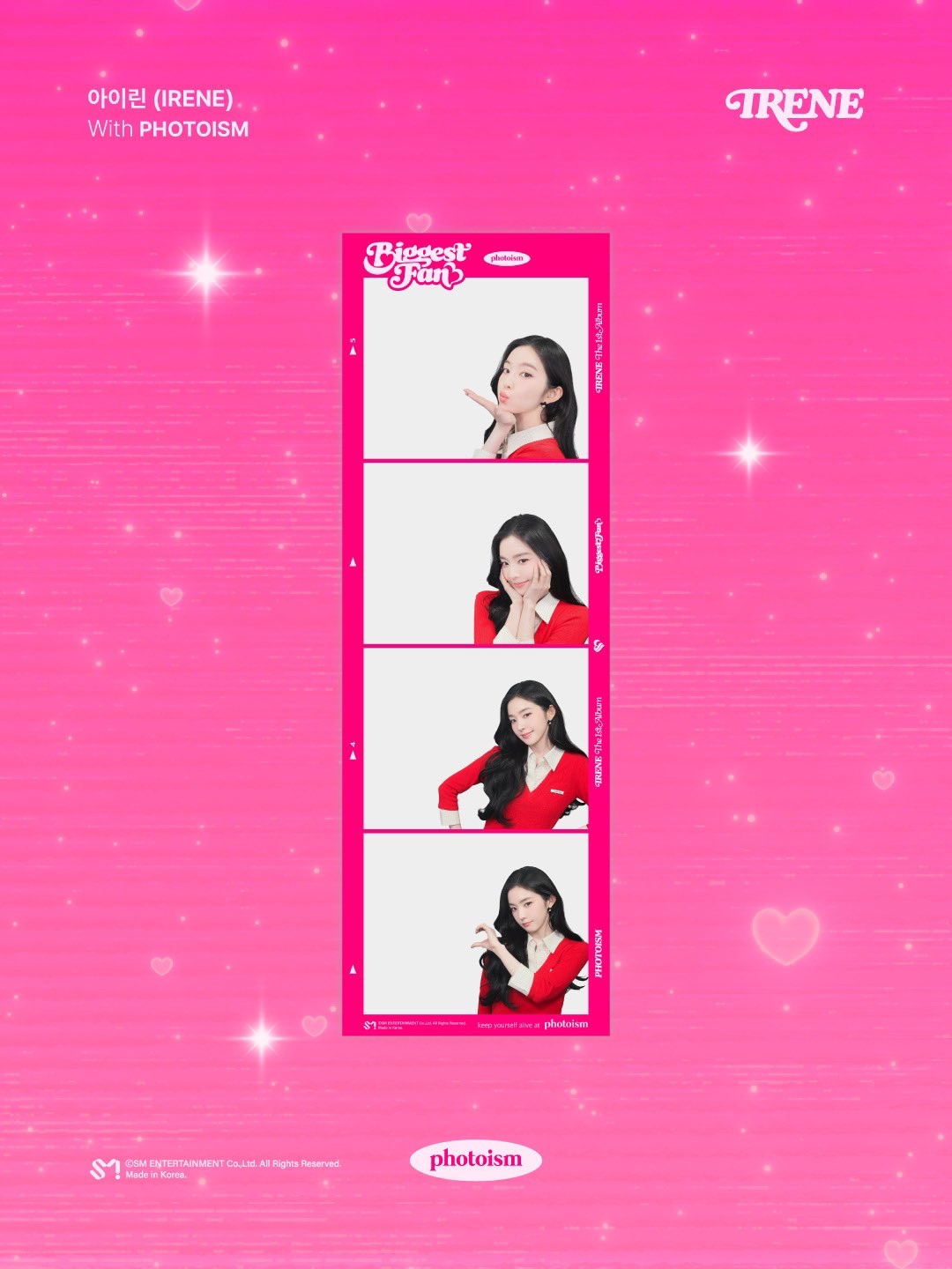 IRENE 四格拍貼照