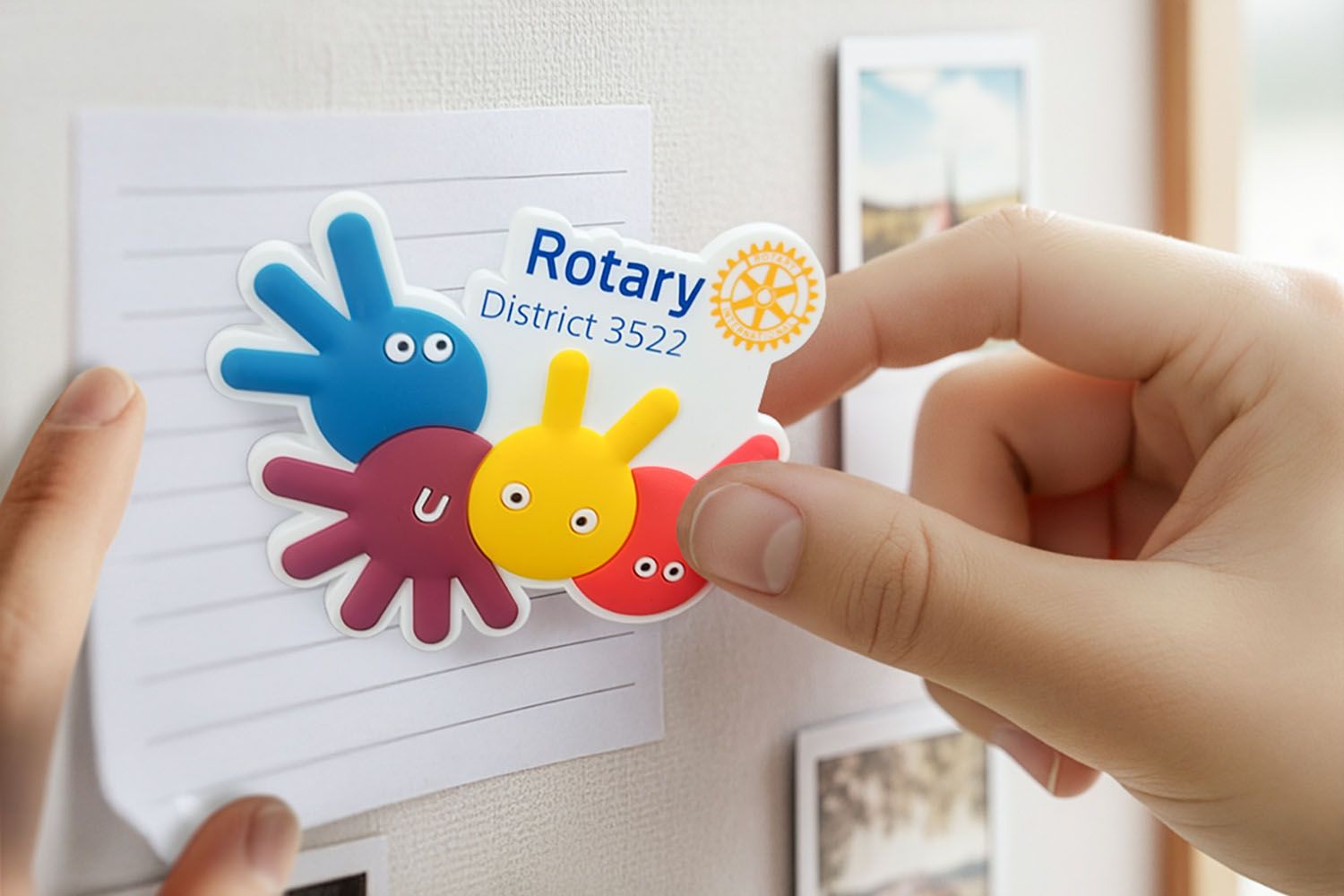 3522地區吉祥物 – 冰箱貼