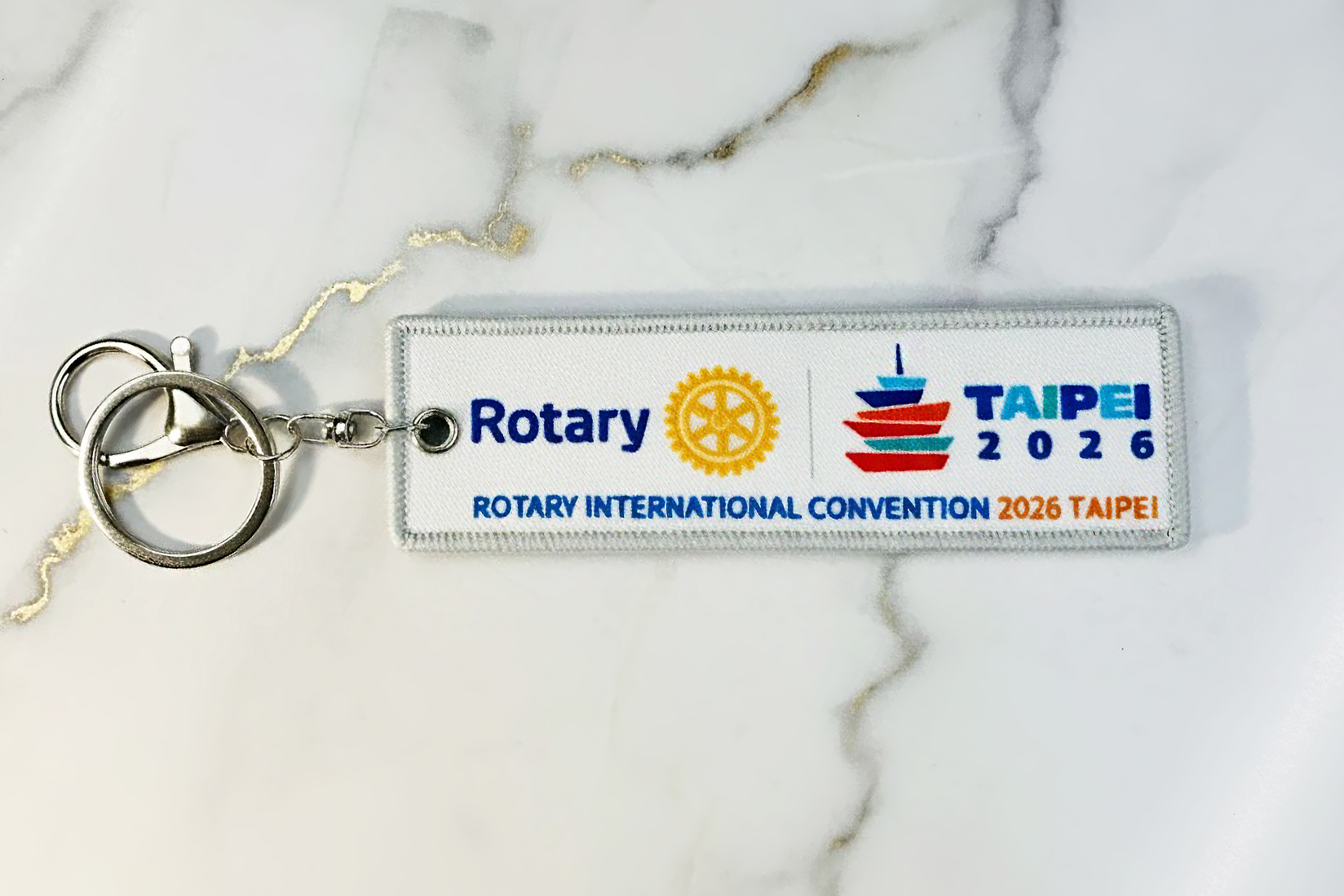 2026台北國際年會-刺繡鑰匙圈