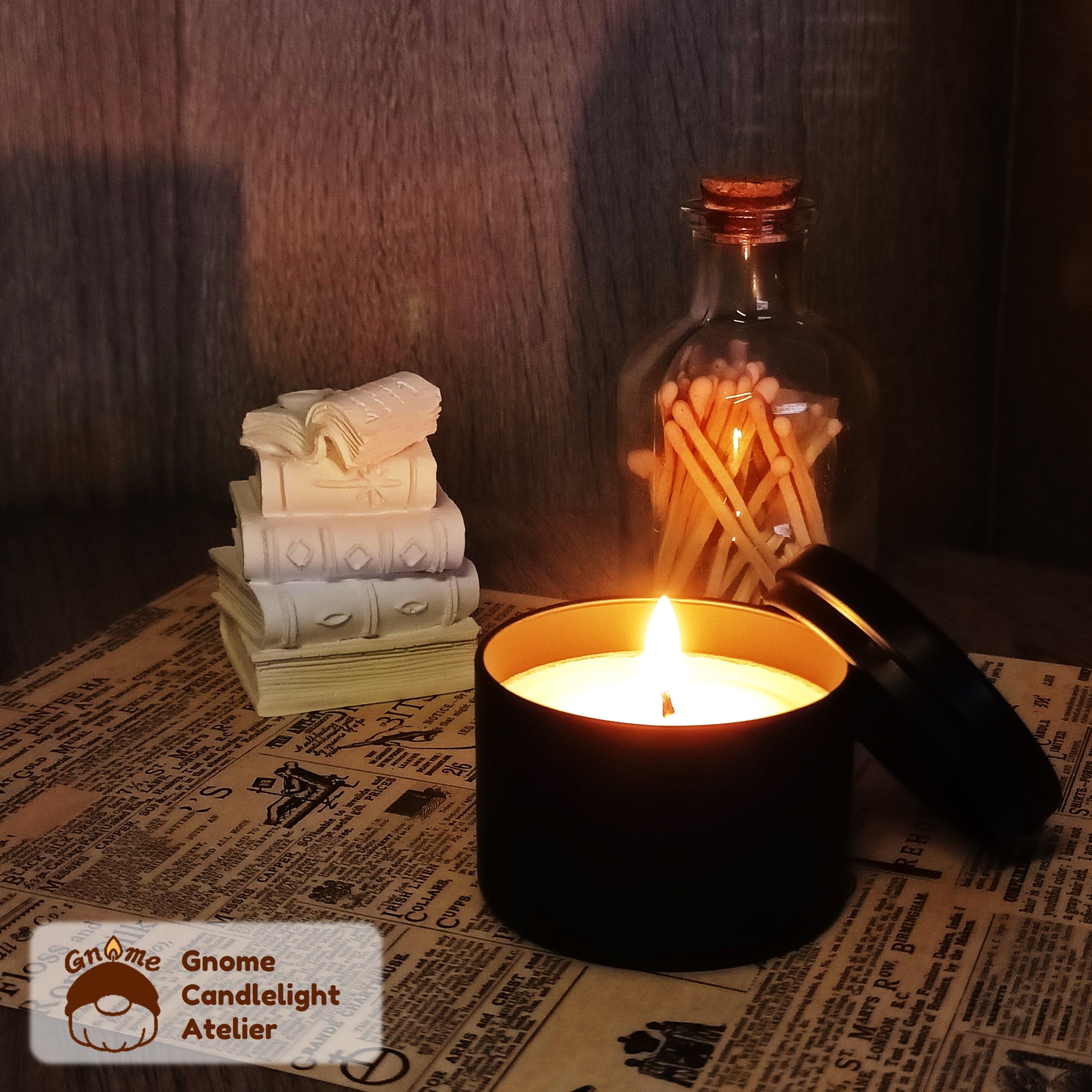 80克鐵罐香氛蠟燭